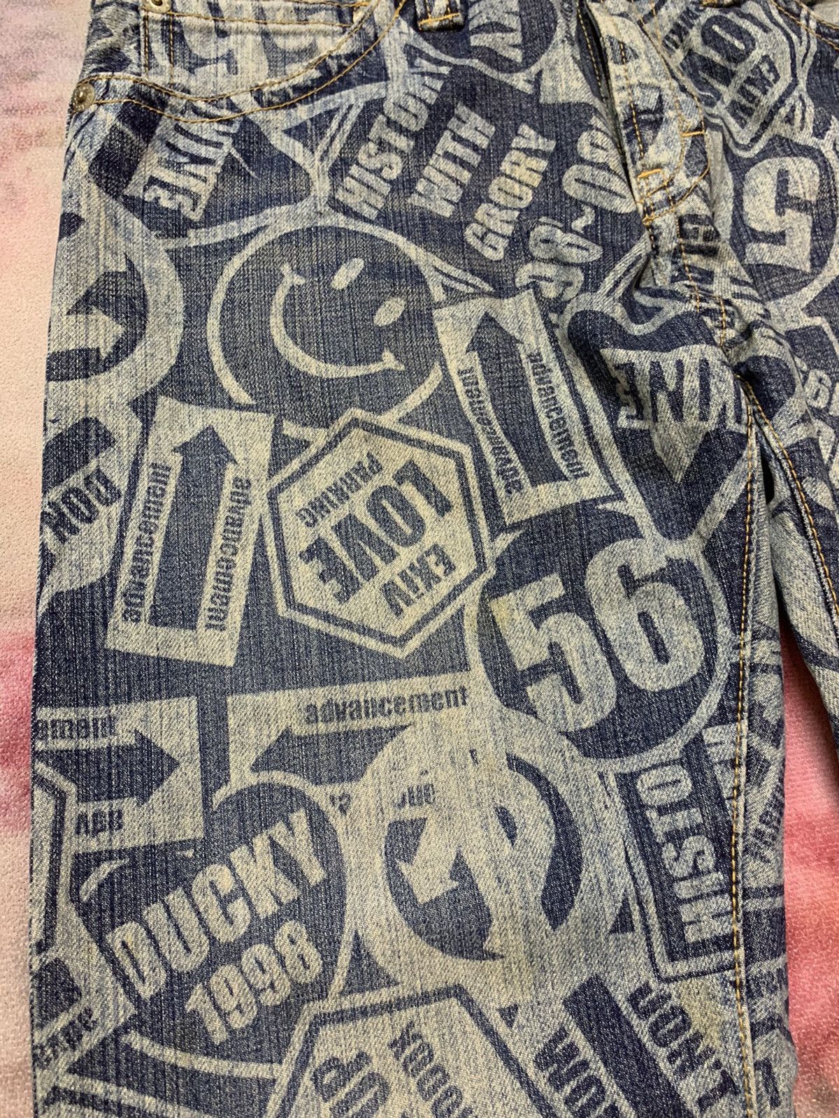 Hysteric Glamour Japanese Brand Smile Allover Printed Share Spirit Kapital Size US 32 / EU 48 - 5 Thumbnail