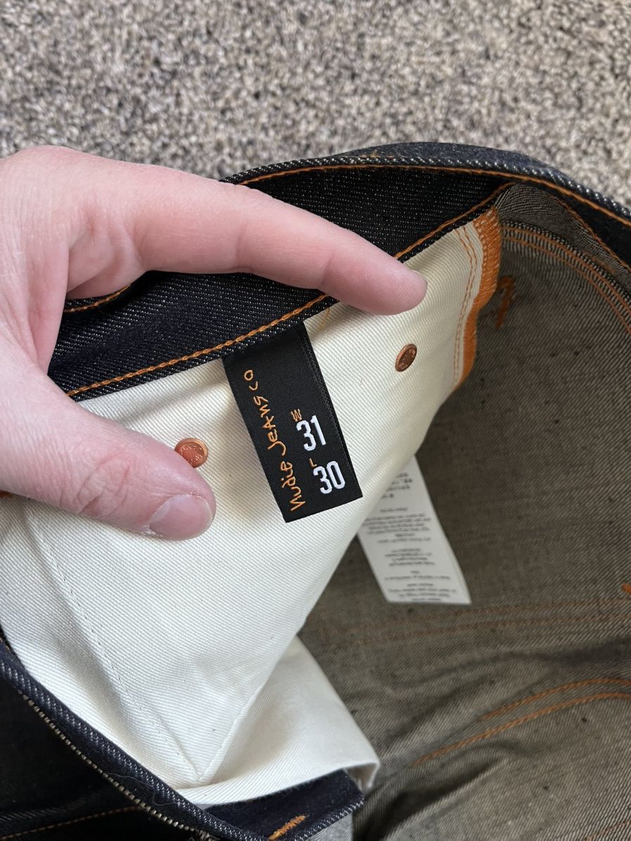 Nudie Jeans Nudie Gritty Jackson Dry Selvedge Size US 31 - 4 Thumbnail
