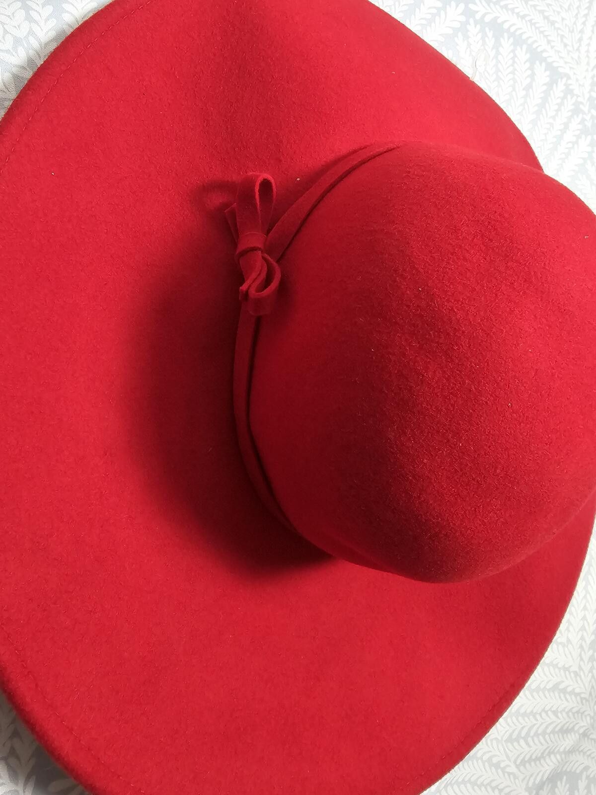 Black Scale NWT Scala Hat Red Womens One Size Wool Handmade Size ONE SIZE - 3 Thumbnail