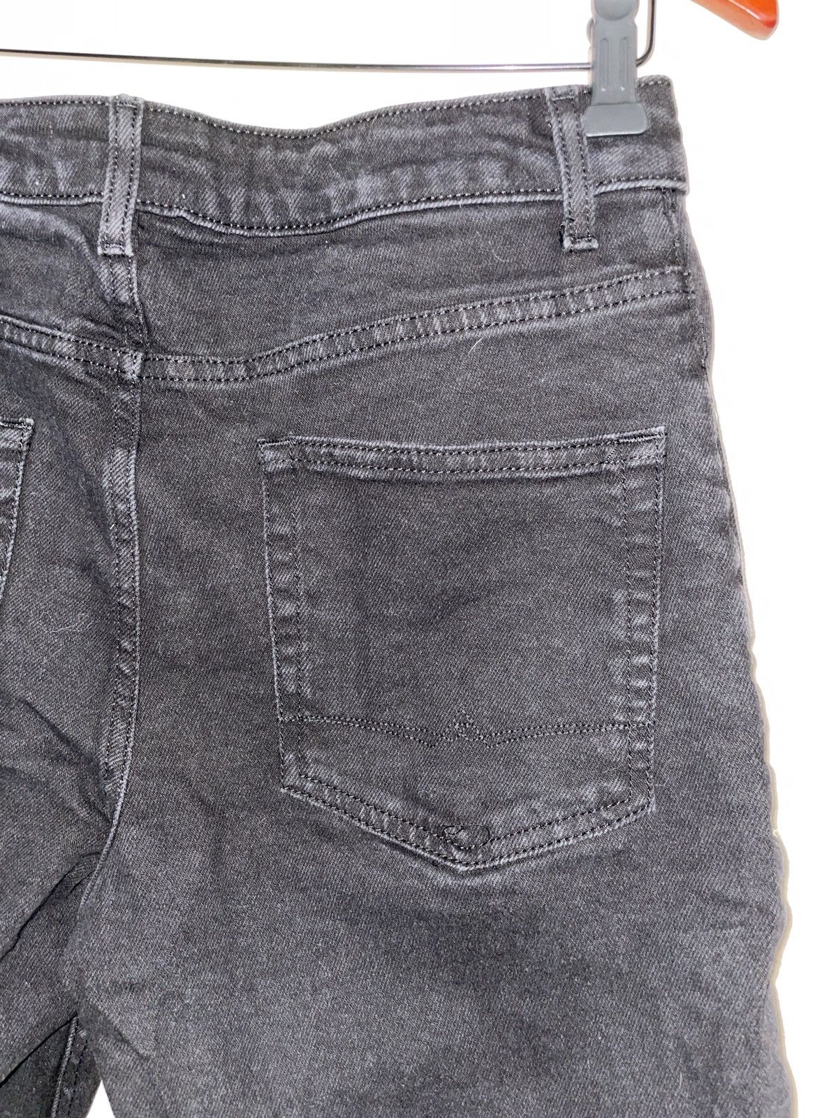 Asos × Vintage ASOS Design Black Denim Jean SHORTS Jorts 30 made in Egypt 🔥 Size US 30 / EU 46 - 7 Thumbnail