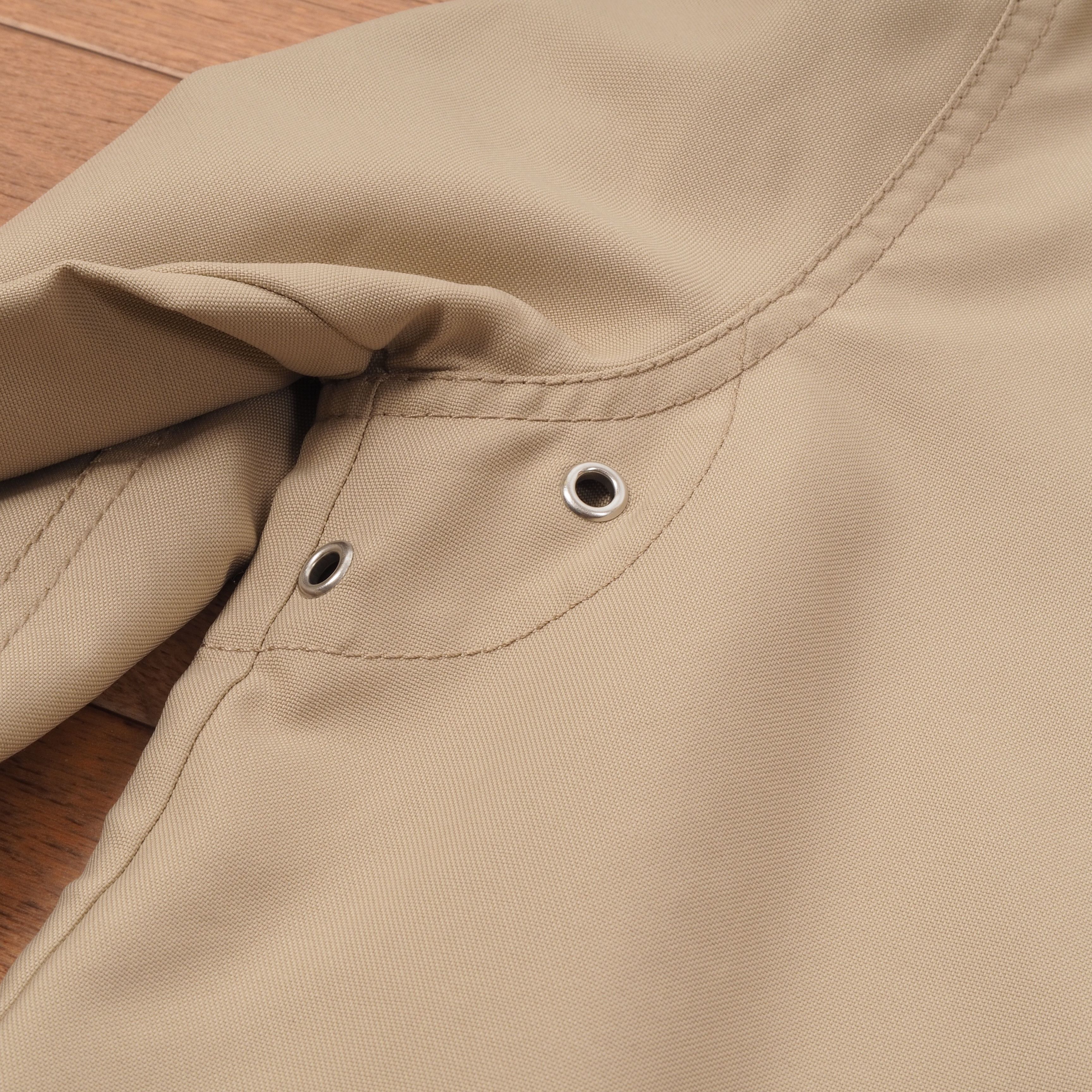 Prada Prada Vintage Beige Snap Button Lightweight Jacket Size M / US 6-8 / IT 42-44 - 9 Thumbnail