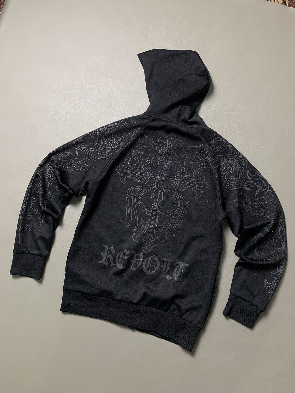 14th Addiction × KMRii × Yasuyuki Ishii Clash Ahead Gothic Tribal Zip Hoodie Size US L / EU 52-54 / 3 - 4 Thumbnail