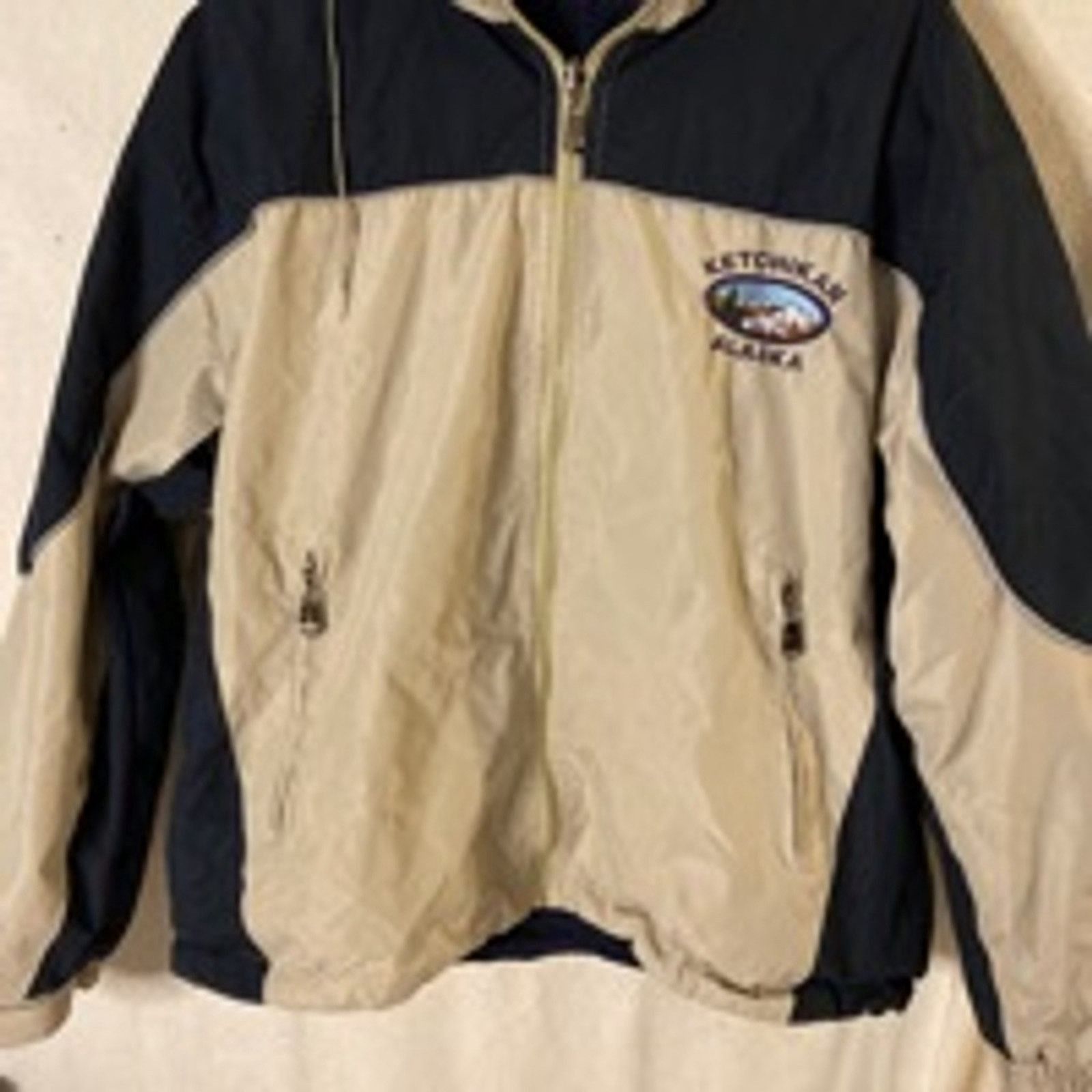 Other Y2K Beige & Navy Windbreaker Pullover Jacket XS Size XS / US 0-2 / IT 36-38 - 4 Thumbnail