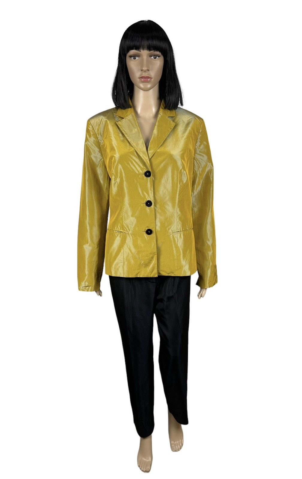 Iris von Arnim Iris Von Arnim Silk-Acetate Blazer Jacket Vintage size 42 Size M / US 6-8 / IT 42-44 - 2 Thumbnail