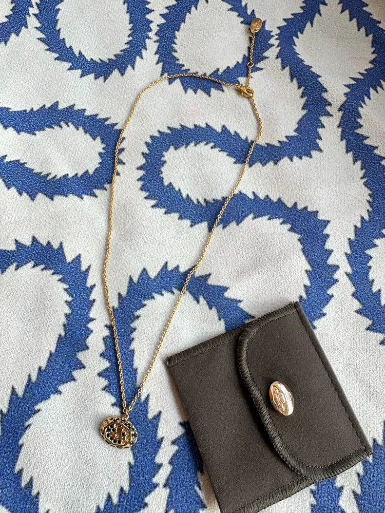 Vivienne Westwood Vivienne Westwood Mid-old golden honeycomb necklace Size ONE SIZE - 4 Thumbnail