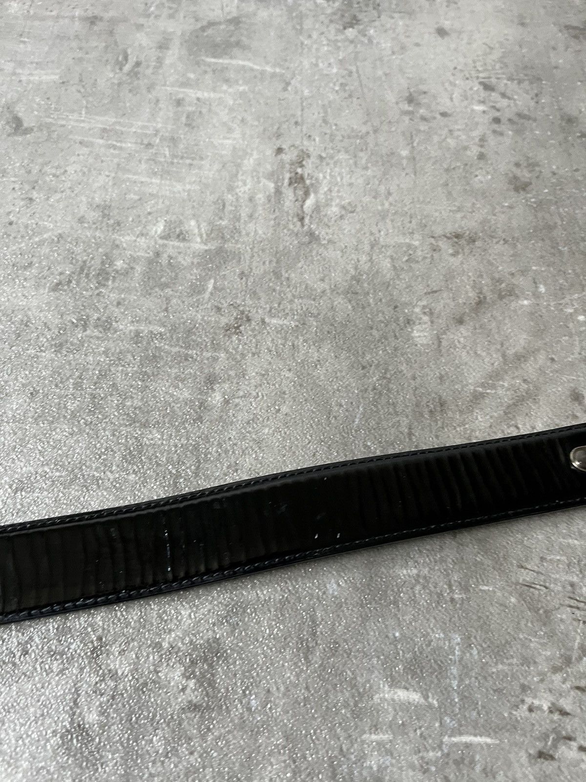 Helmut Lang Helmut Lang vintage leather belt archival black Size ONE SIZE - 16 Thumbnail