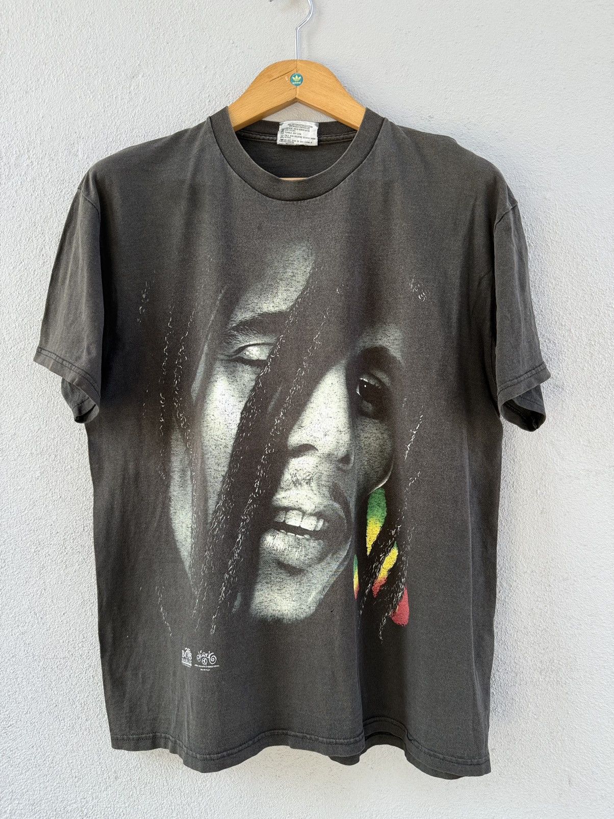 Band Tees Thrashed Vintage 90s Bob Marley Ragga Muffins Festival Faded Size US L / EU 52-54 / 3 - 1 Thumbnail