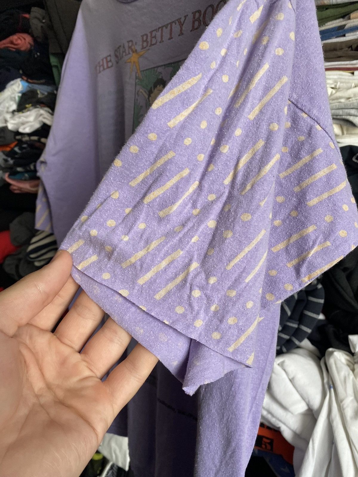 Cartoon Network × Vintage 🔥1991 Betty Boop The Star Incognito OG VNTG Purple Oversized Size US L / EU 52-54 / 3 - 8 Thumbnail