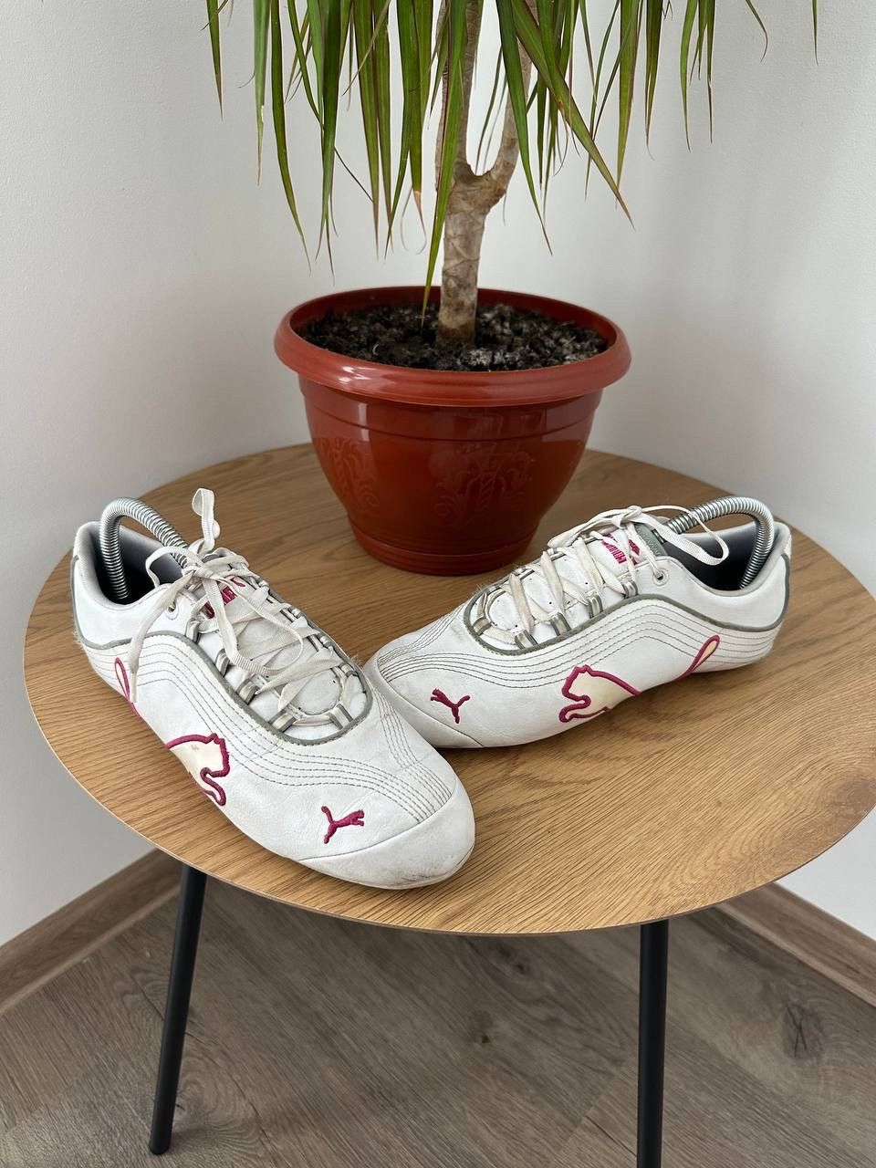 Puma × Vintage Vintage Japanese Puma Speedcat Women’s White Shoes Size US 7.5 / IT 37.5 - 6 Thumbnail