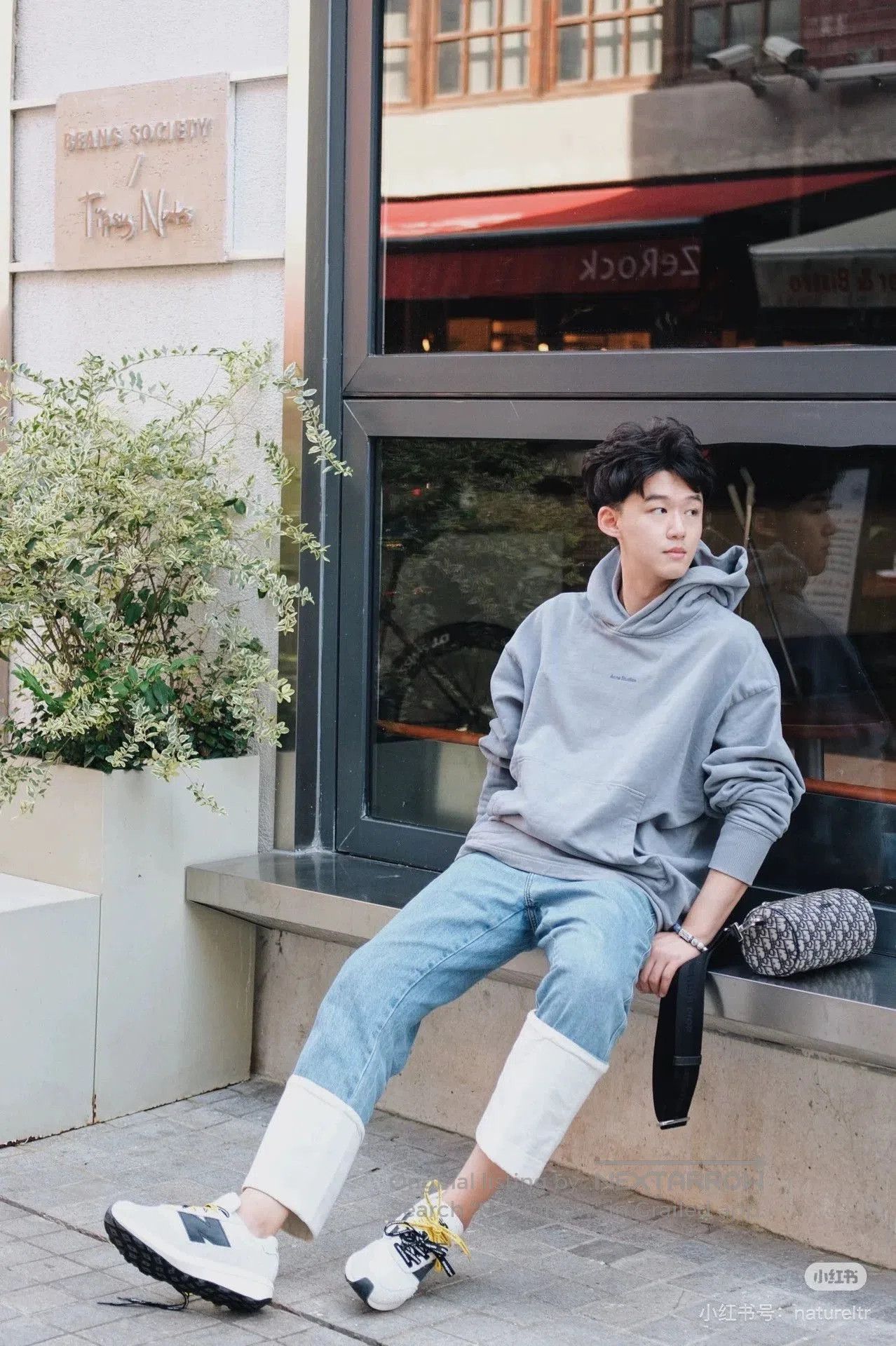 Balenciaga gray oversized hoodie from Balenciaga. Size US S / EU 44-46 / 1 - 9 Thumbnail