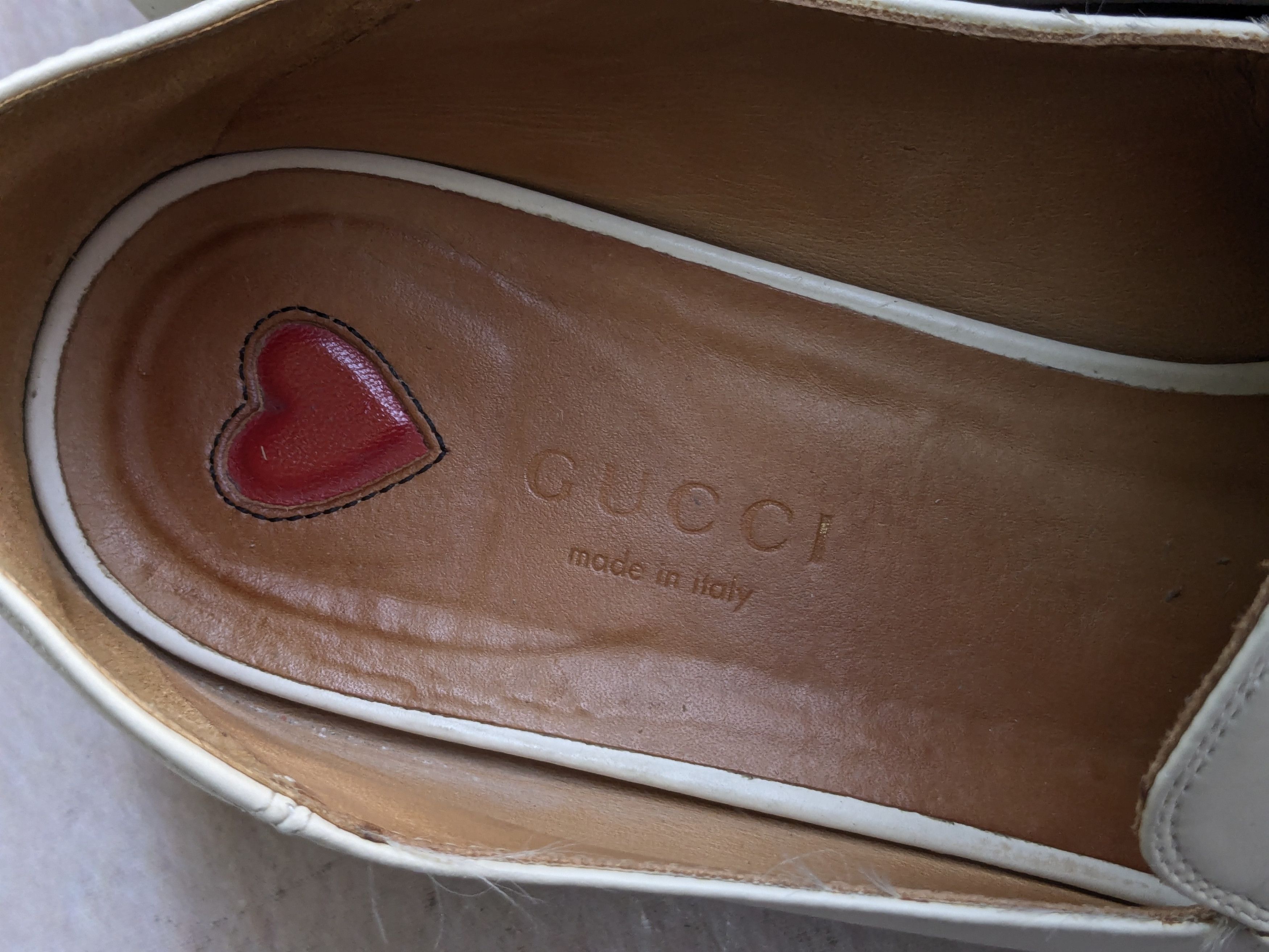 Gucci Gucci Loafers White 36 6 Leather Pumps Heels Size US 6 / IT 36 - 7 Thumbnail
