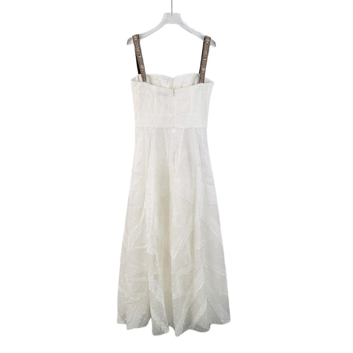 chinese dress ladies 1972 Christian Dior Couture White Beaded Silk Bridal Gown w/ Veil