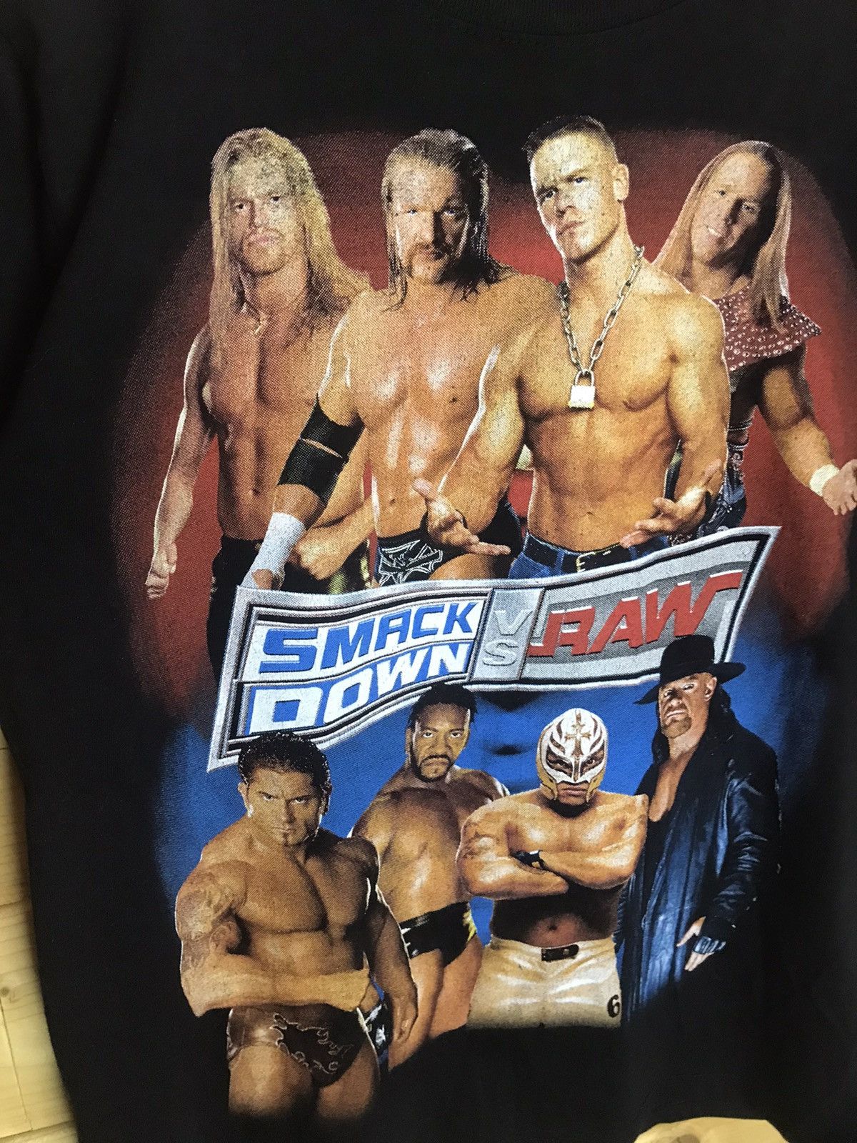 WWE Vintage Smack Down vs Raw t-shirt Size US S / EU 44-46 / 1 - 4 Thumbnail