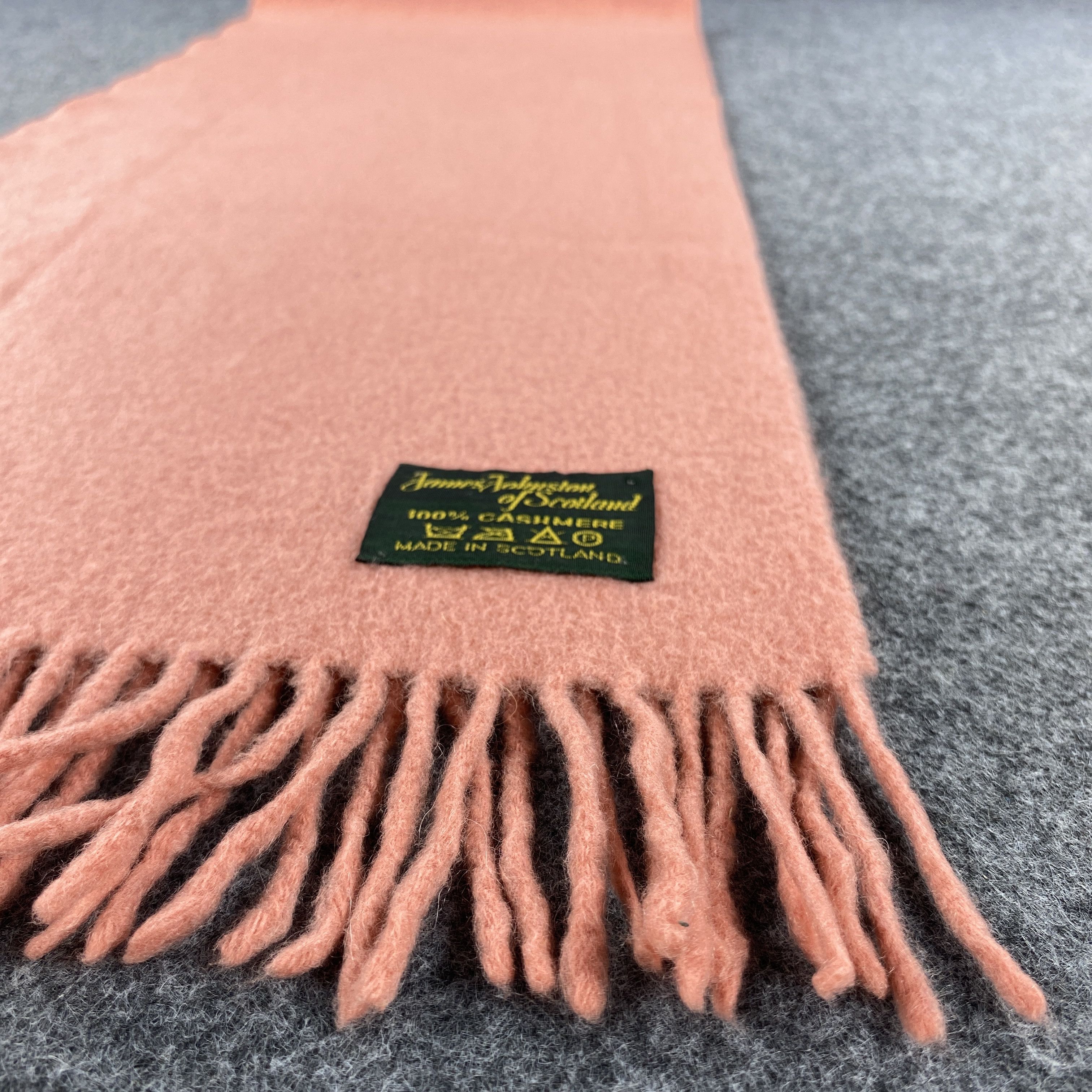 Vintage James Johnston of Scotland Scarf # Muffler # Neckwear # D416 Size ONE SIZE - 6 Thumbnail
