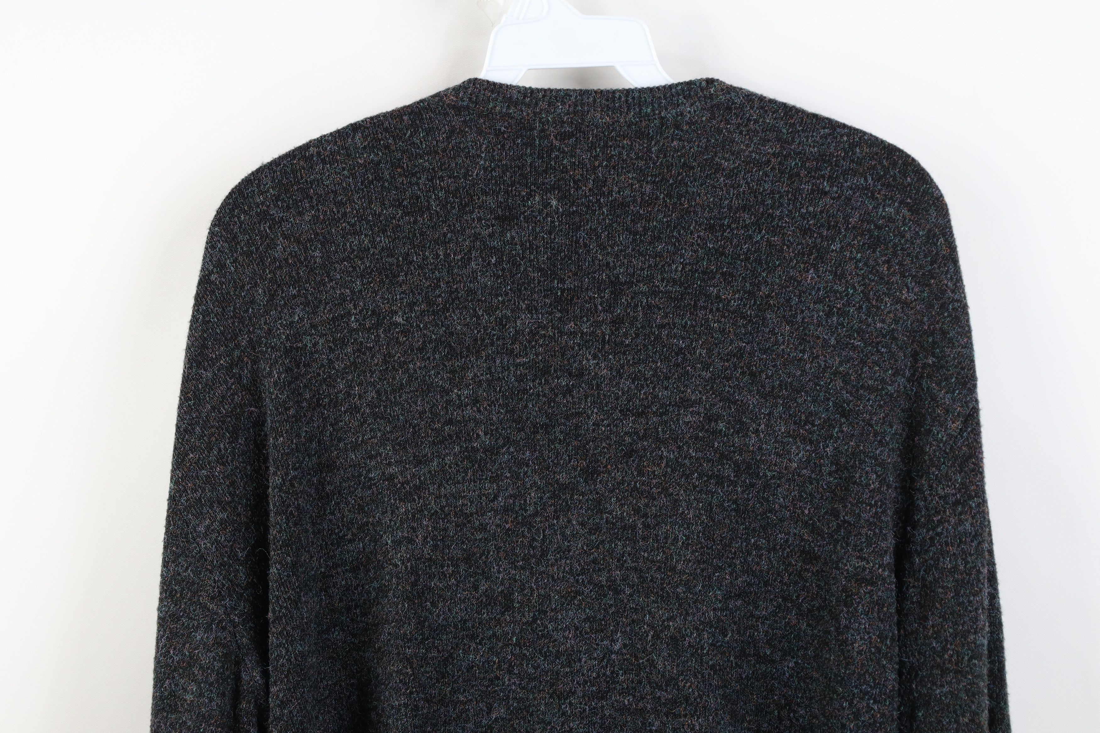 Vintage Vintage 70s Rayon Gabardine Blend Knit V-Neck Sweater USA Size US XL / EU 56 / 4 - 8 Thumbnail