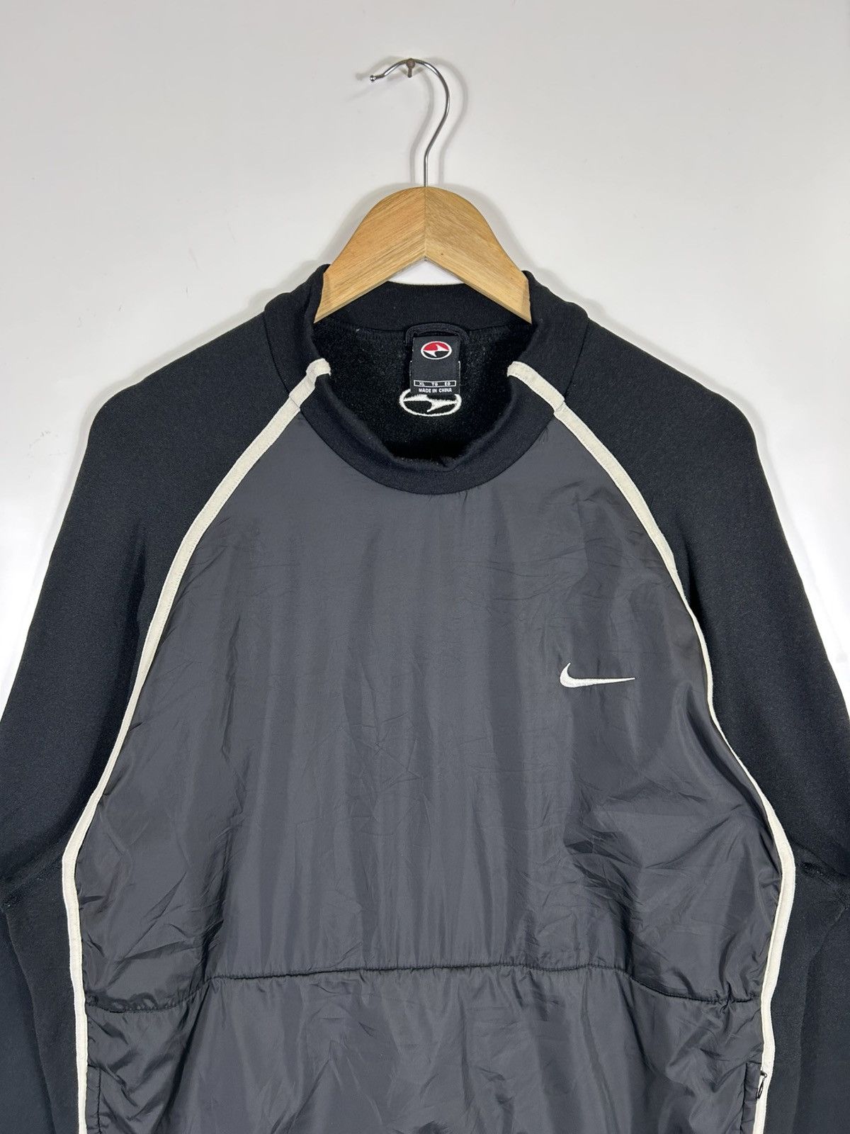 Nike × Tiger Woods ⚡️Vintage 90’s Nike Tiger Wood Polartec Sweatshirt Size US XL / EU 56 / 4 - 4 Thumbnail