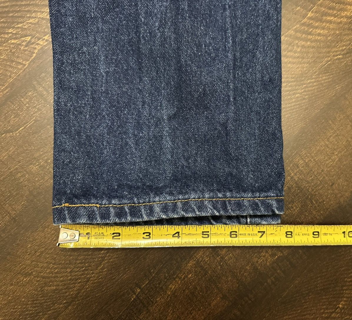 Levi's VTG 90s Orange Tab Levi’s 505 Regular Straight Leg 32x31.5 Size US 32 / EU 48 - 8 Thumbnail