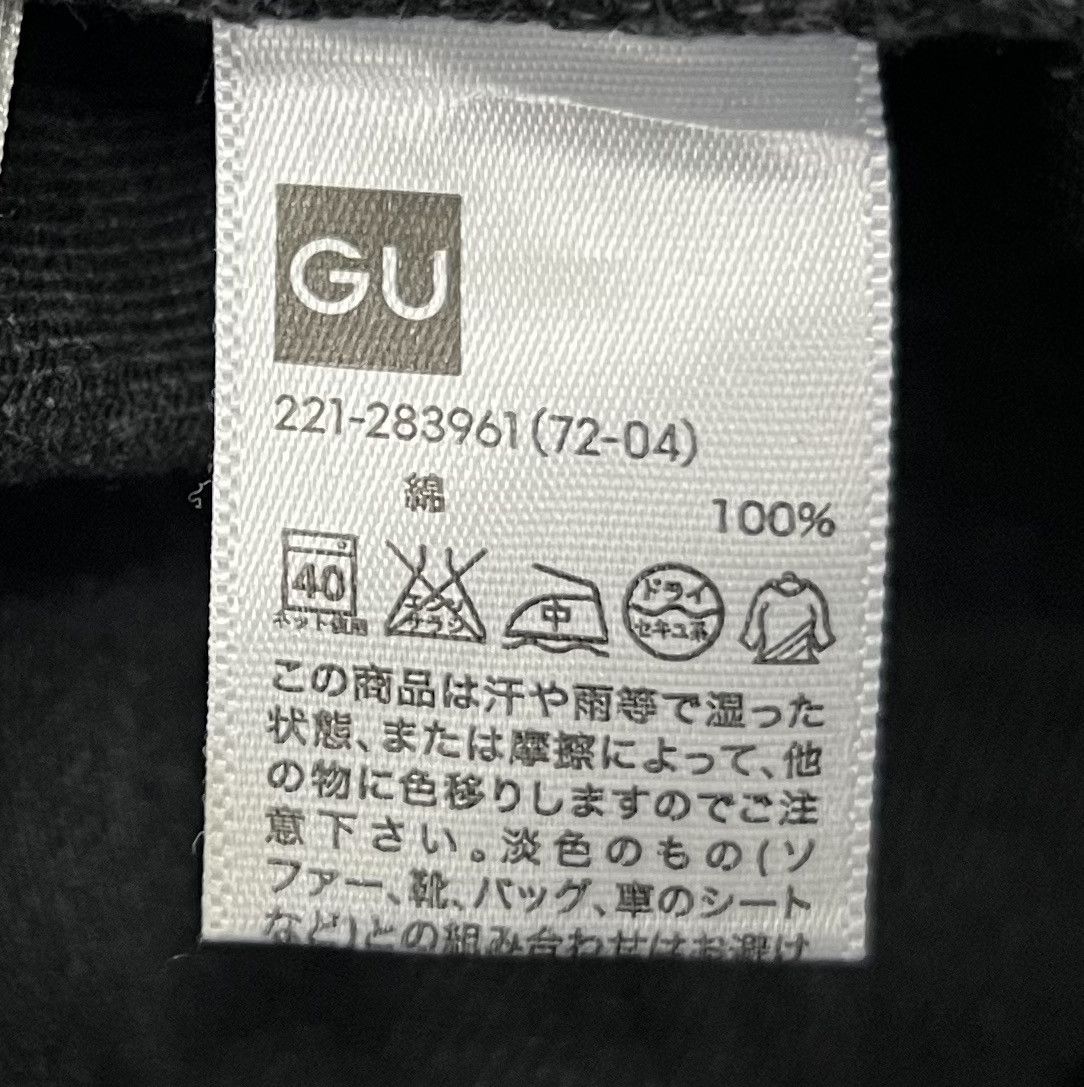 GU × Vintage GU Black Denim Overalls Size US 34 / EU 50 - 15 Thumbnail