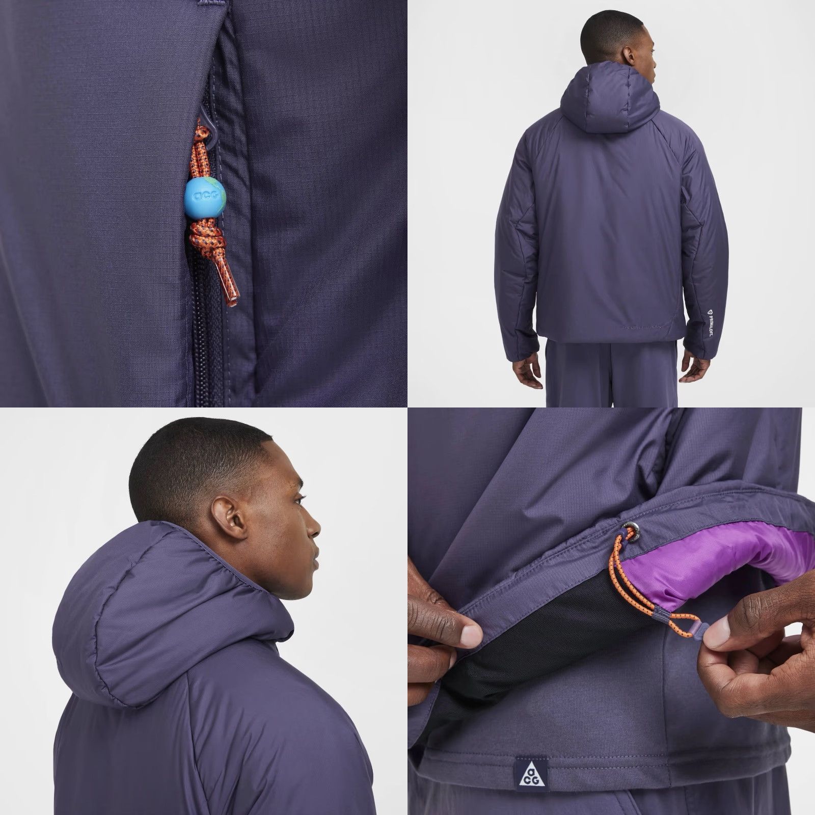 Nike Nike ACG Jacket Mens M Primaloft Puffer Purple FV8690-573 Size US M / EU 48-50 / 2 - 9 Thumbnail