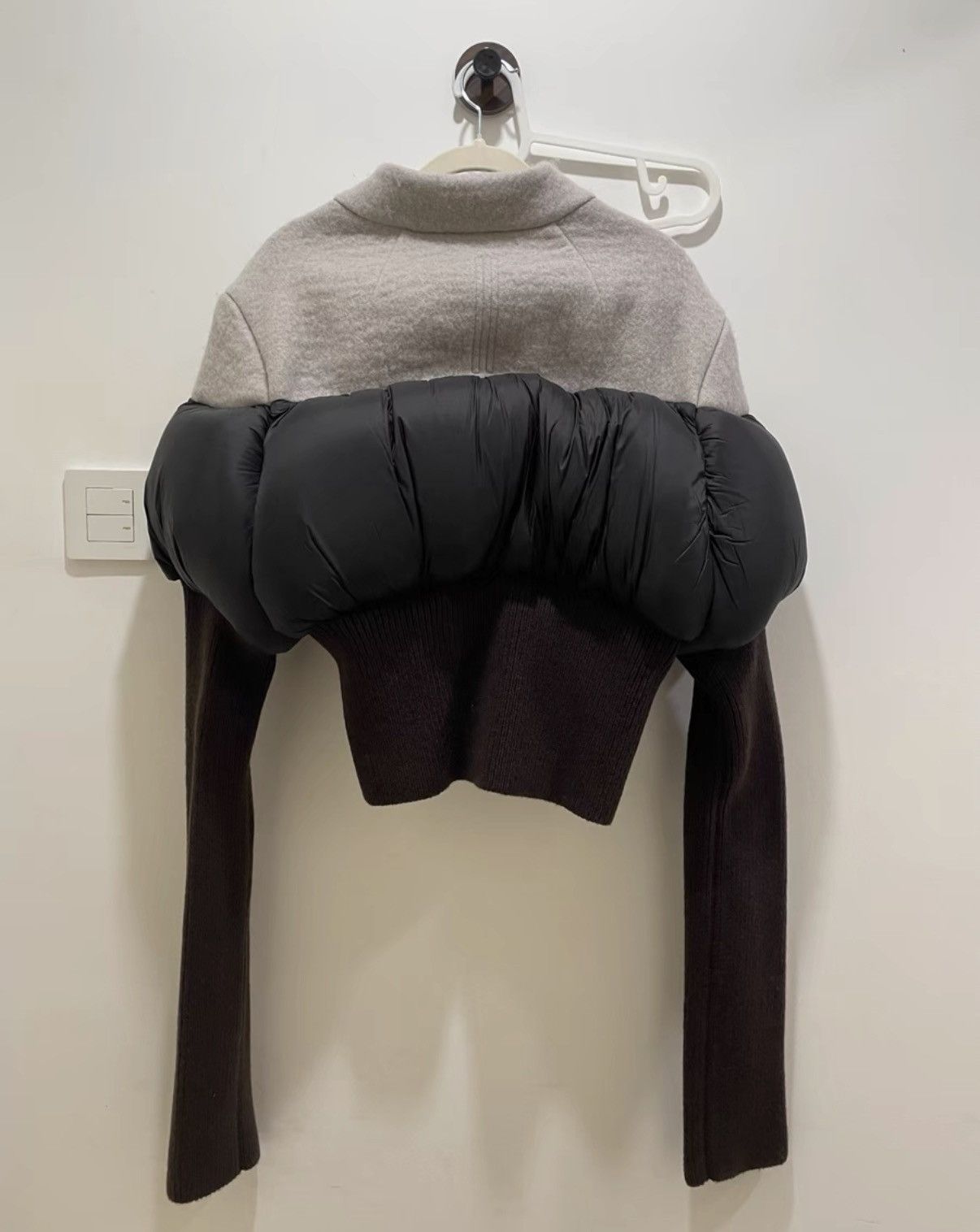 Rick Owens Rick Owens 23FW Luxor Bouchon Runway Cashmere Down Jacket Size US L / EU 52-54 / 3 - 2 Thumbnail