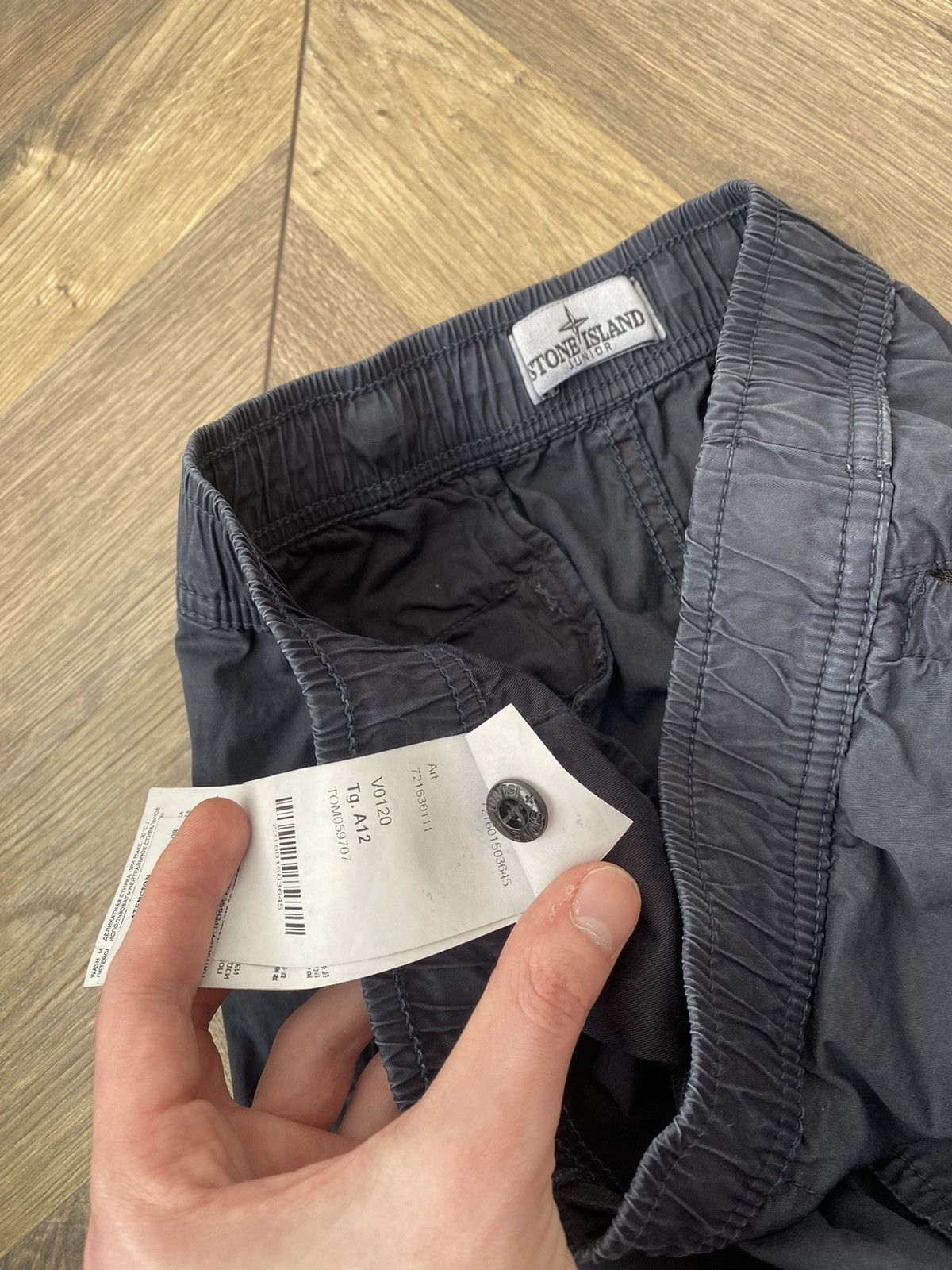 Designer × Stone Island × Vintage Vintage STONE ISLAND JUNIOR KIDS COMBAT PANTS Size US 27 - 13 Thumbnail