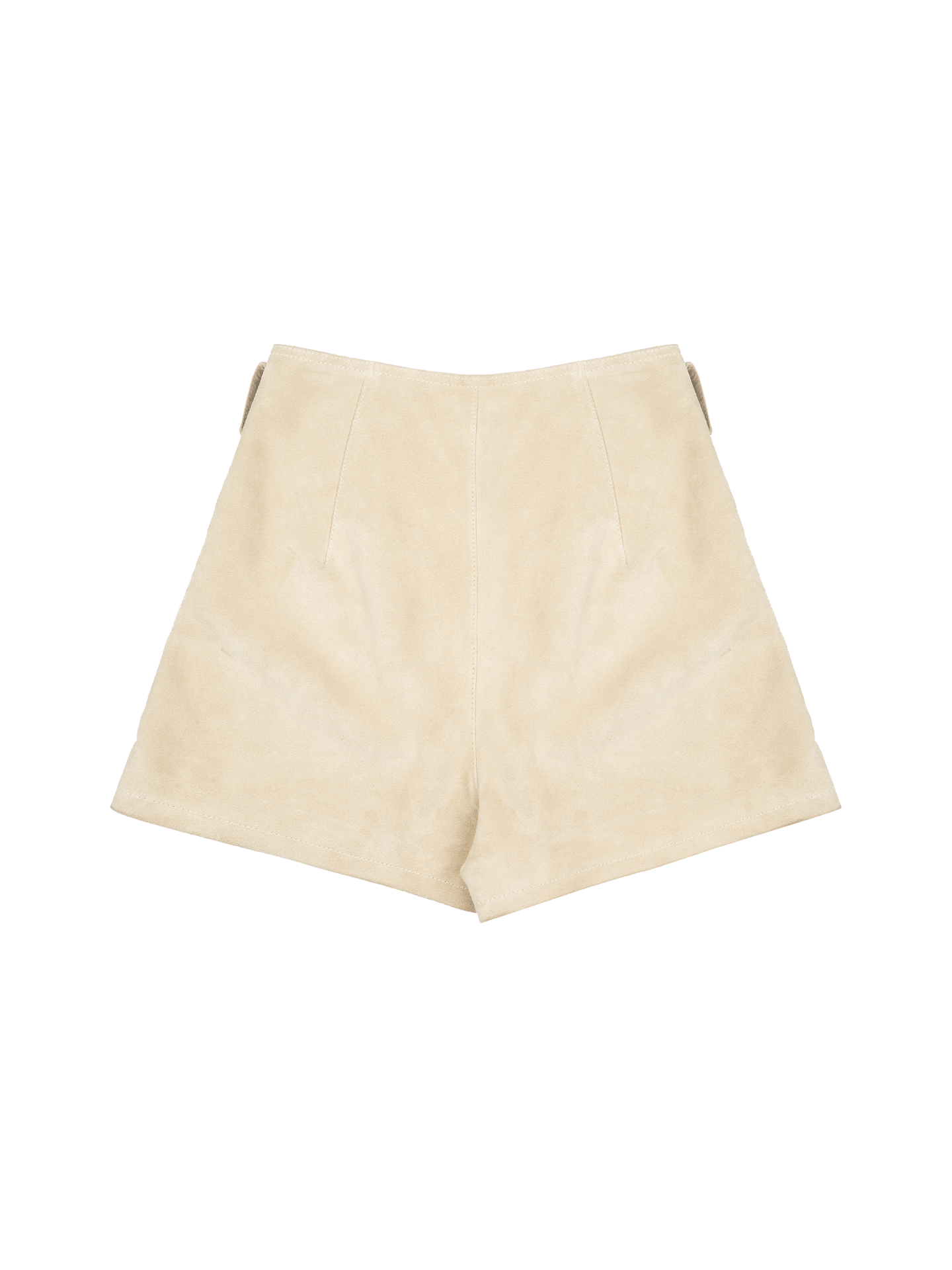 Saint Laurent Paris Saint Laurent pleated suede beige shorts Size 25" / US 0 / IT 36 - 2 Thumbnail