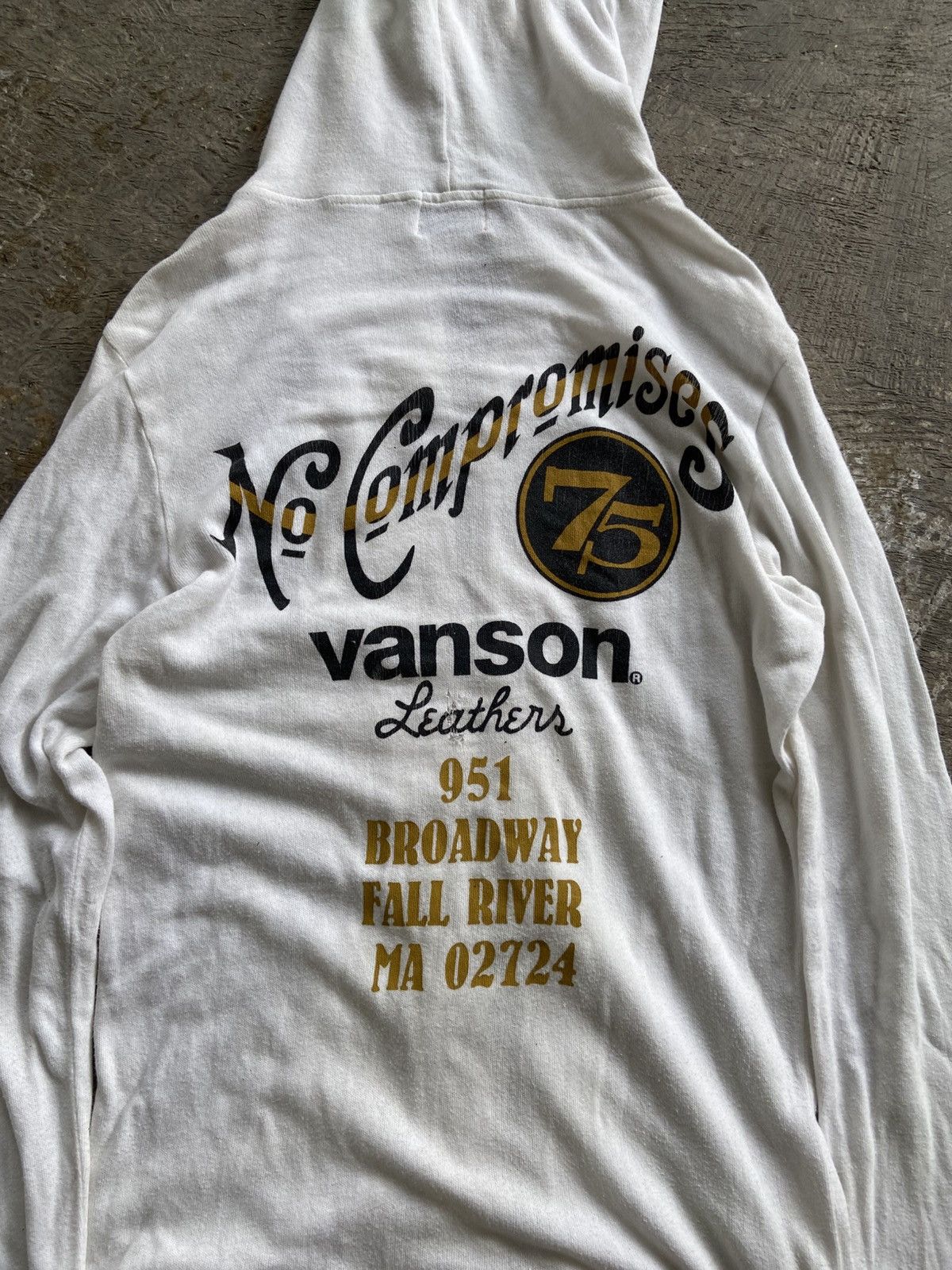 Vanson Leathers 2000s Vanson Leathers - No Compromises Double Zip Hoodie Size M / US 6-8 / IT 42-44 - 9 Thumbnail