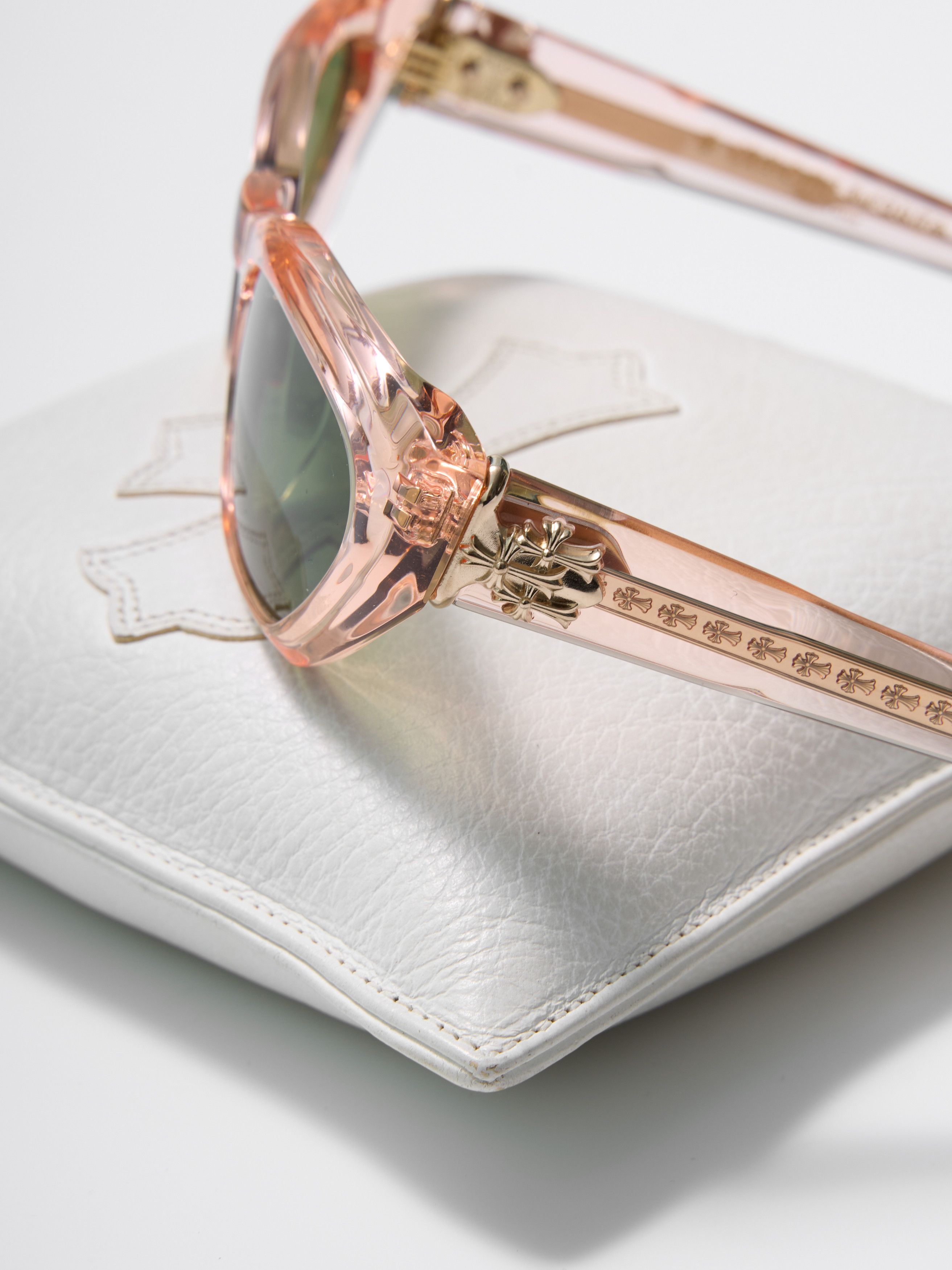 Chrome Hearts CHROME HEARTS HALLLA BALUUUU PINK CRYSTAL Size ONE SIZE - 5 Thumbnail