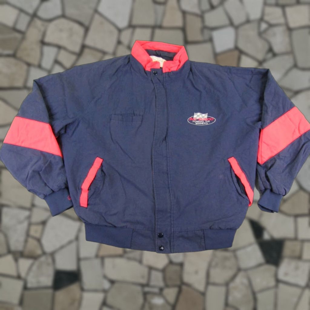 Industrie VINTAGE JayWen Jacket Mens XL Blue Red Racing Trucker Coat Jay Wen Jacket XL Mens Blue Red Racing Trucker Coat Size US XL / EU 56 / 4 - 1 Thumbnail