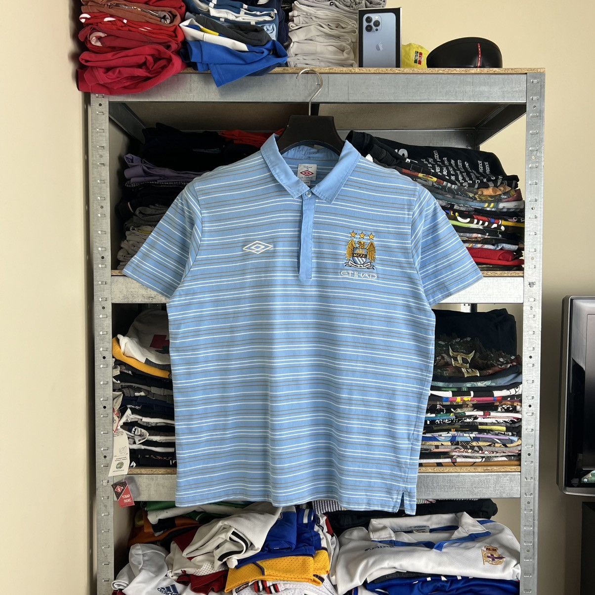 PALACE UMBRO AWAY SHIRT DREAM SKY Palace x Umbro Away Shirt