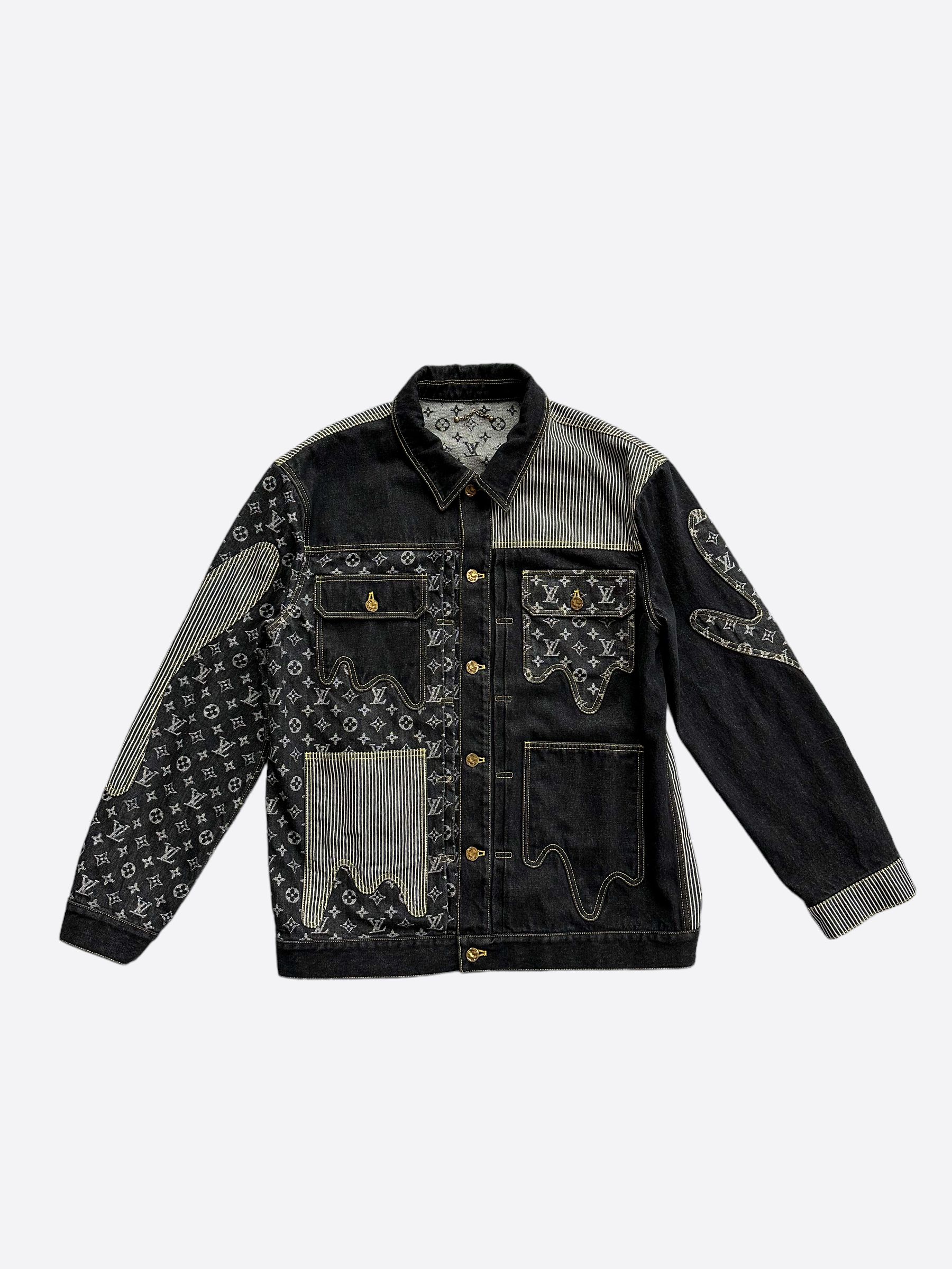 Virgil x Nigo Crazy Denim Workwear Jacket