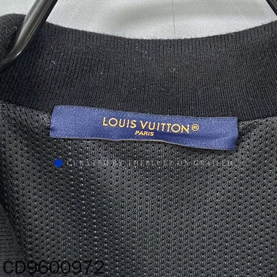 Louis Vuitton Black Zip-Up Jacket with Patterned Sleeves - XS Size US XS / EU 42 / 0 - 1 Thumbnail