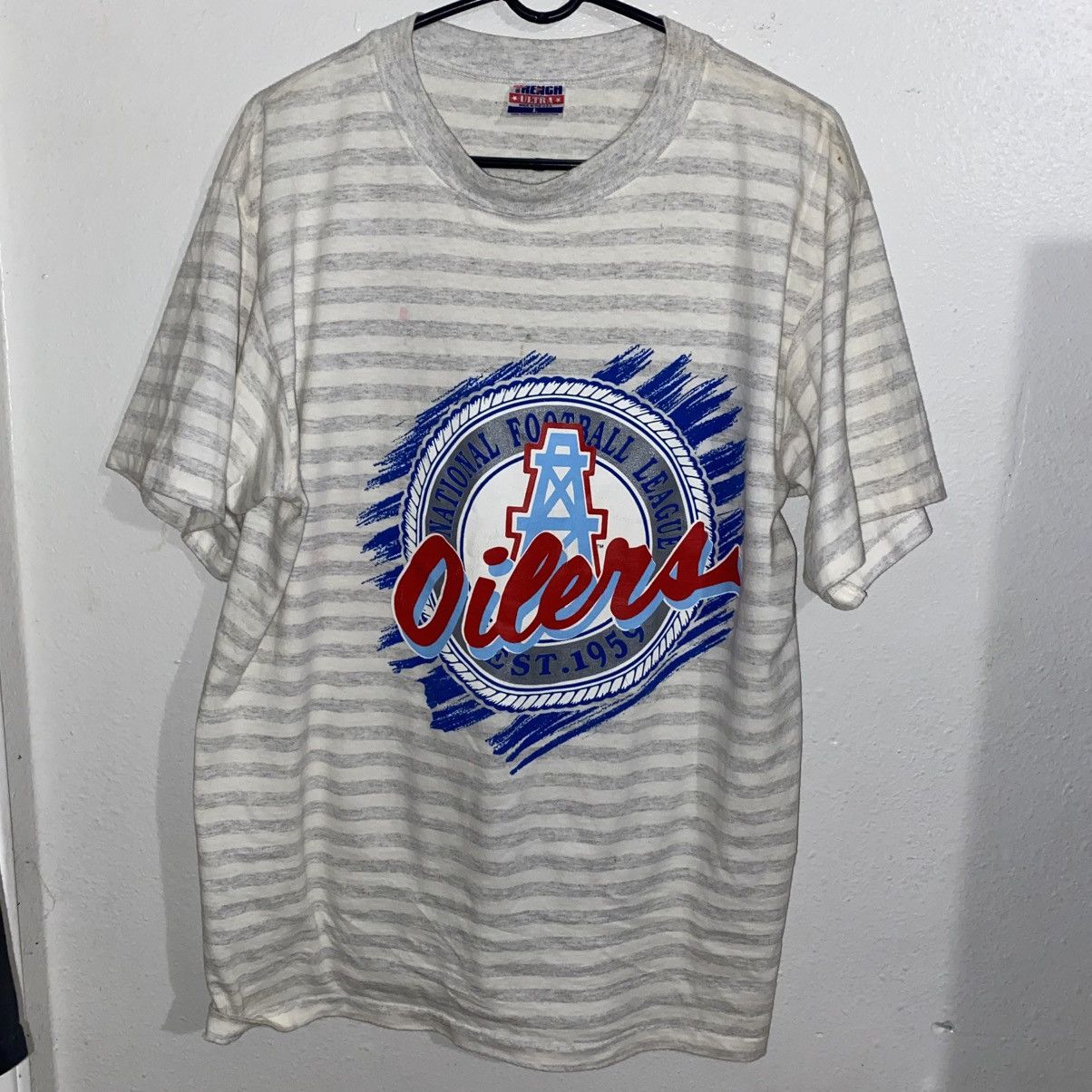 Vintage Vintage Houston Oilers Size US L / EU 52-54 / 3 - 1 Thumbnail