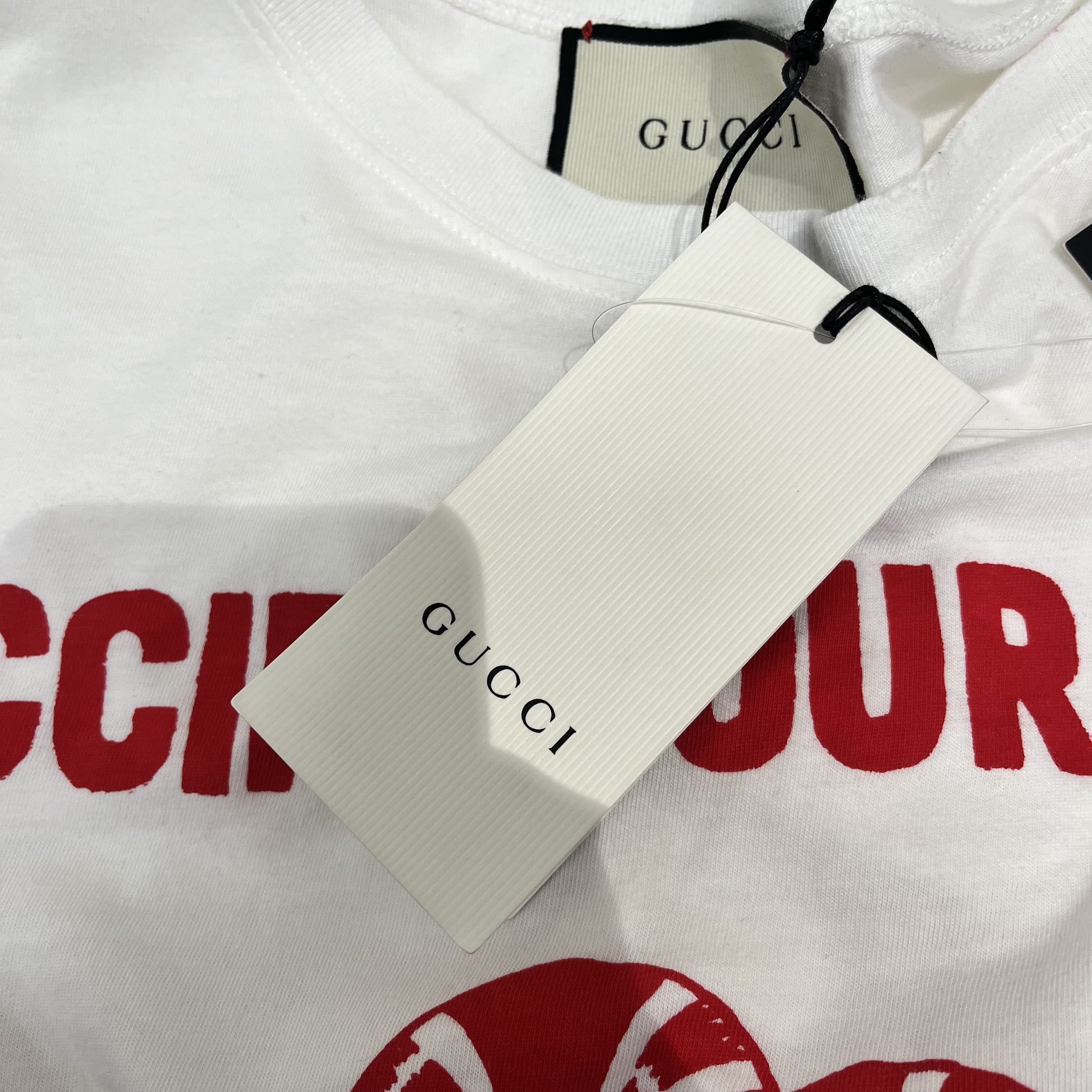 Gucci Gucci Guccify Snake Tee White Size US M / EU 48-50 / 2 - 4 Thumbnail