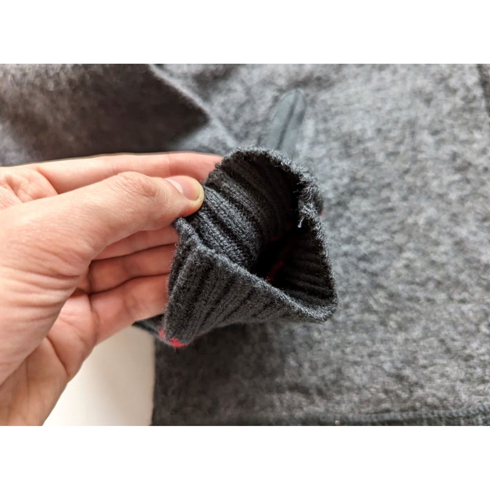 Vintage Trachten Women's Wool Zip Hoodie Jacket Gray 38 Regular Size Flying German Wool Outer Shell Zip Women’s Basic Jacket Mens? Size XS / US 0-2 / IT 36-38 - 5 Thumbnail