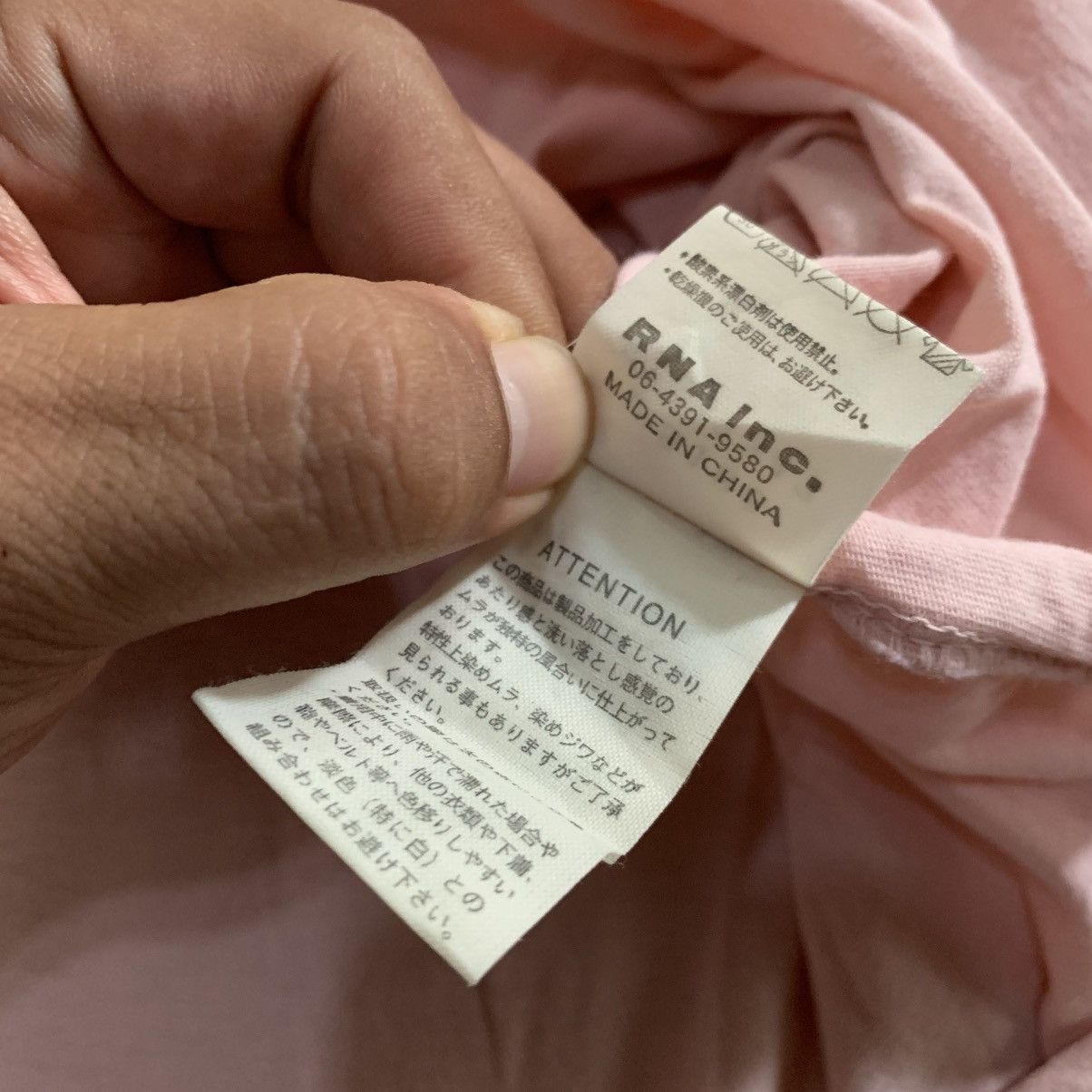 Japanese Brand Rare Rna Inc "ALTERNATIVE RNA" Japanese Brand Size US XXL / EU 58 / 5 - 11 Thumbnail
