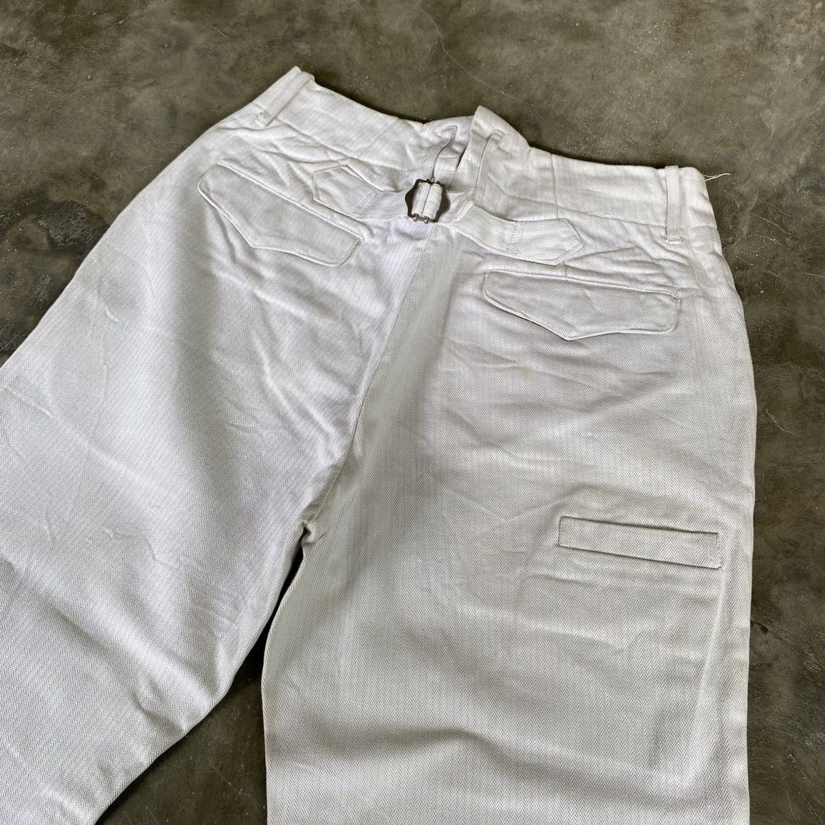 Japanese Brand 2000s Armour Luck Back Buckle Pants Size US 30 / EU 46 - 7 Thumbnail