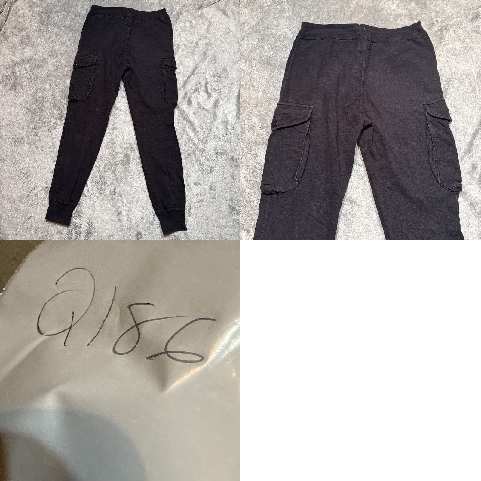 Champion Champion Todd Snyder Sweatpants Mens Medium Black Cargo Joggers Drawstring Size US 31 - 8 Thumbnail