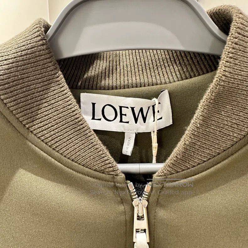 Loewe Loewe Military Green Short Bomber Jacket Size M / US 6-8 / IT 42-44 - 4 Thumbnail