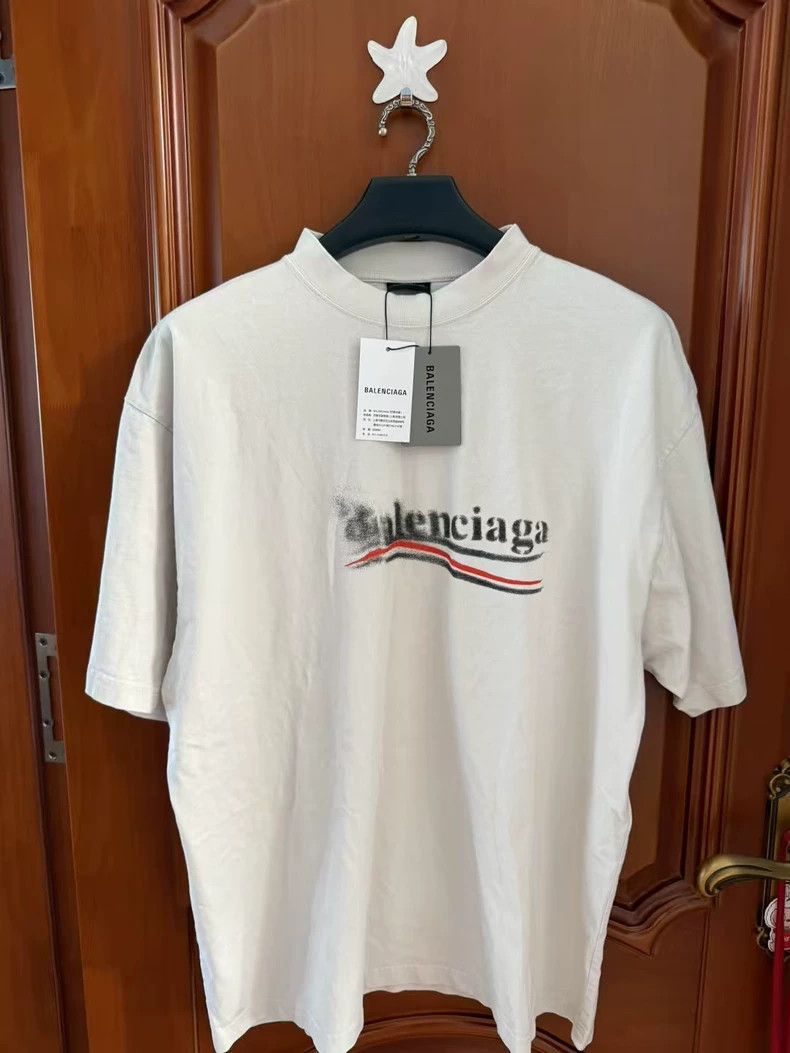 Other Balenciaga Fuzzy burning coke short sleeves Size US XL / EU 56 / 4 - 1 Thumbnail