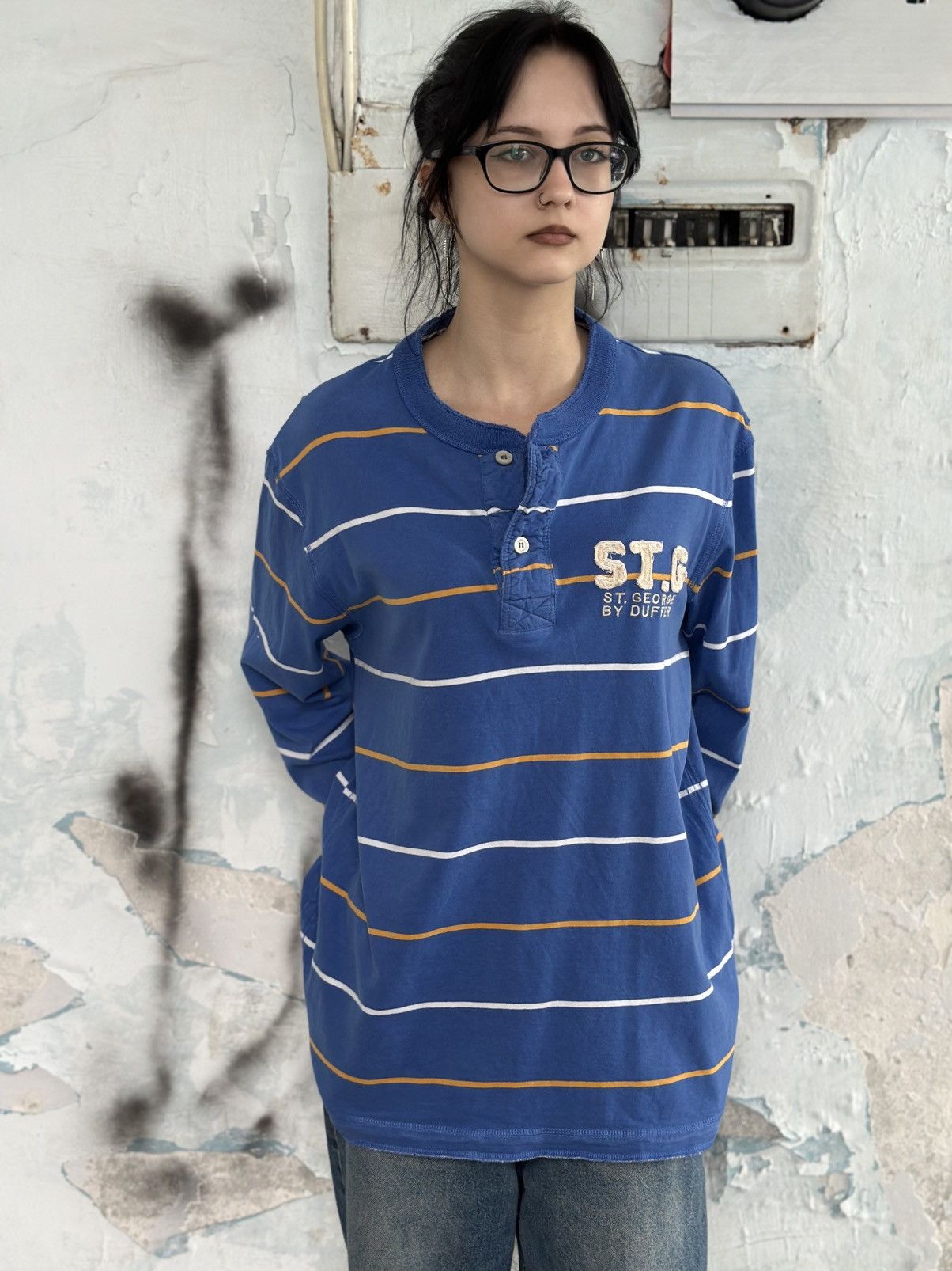 Y/Project VTG Mans Stripped Long-sleeve T-shirts St.George Size XL 00s Size US XL / EU 56 / 4 - 3 Thumbnail
