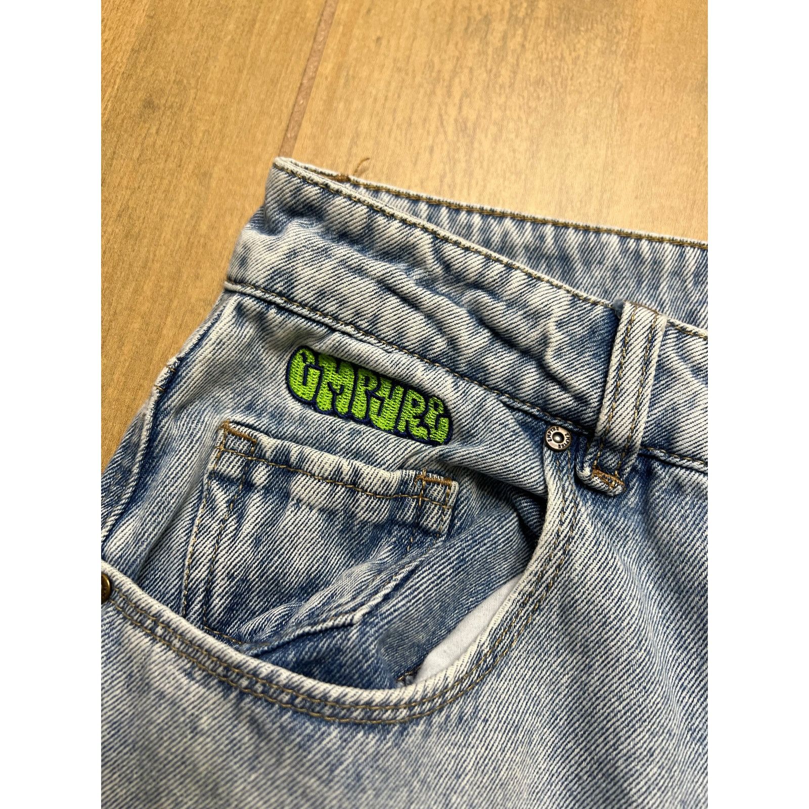 Empyre Empyre Carpenter Jeans Womens Sz 9 Blue Tori High Rise Y2K Size 32" / US 10 / IT 46 - 4 Thumbnail