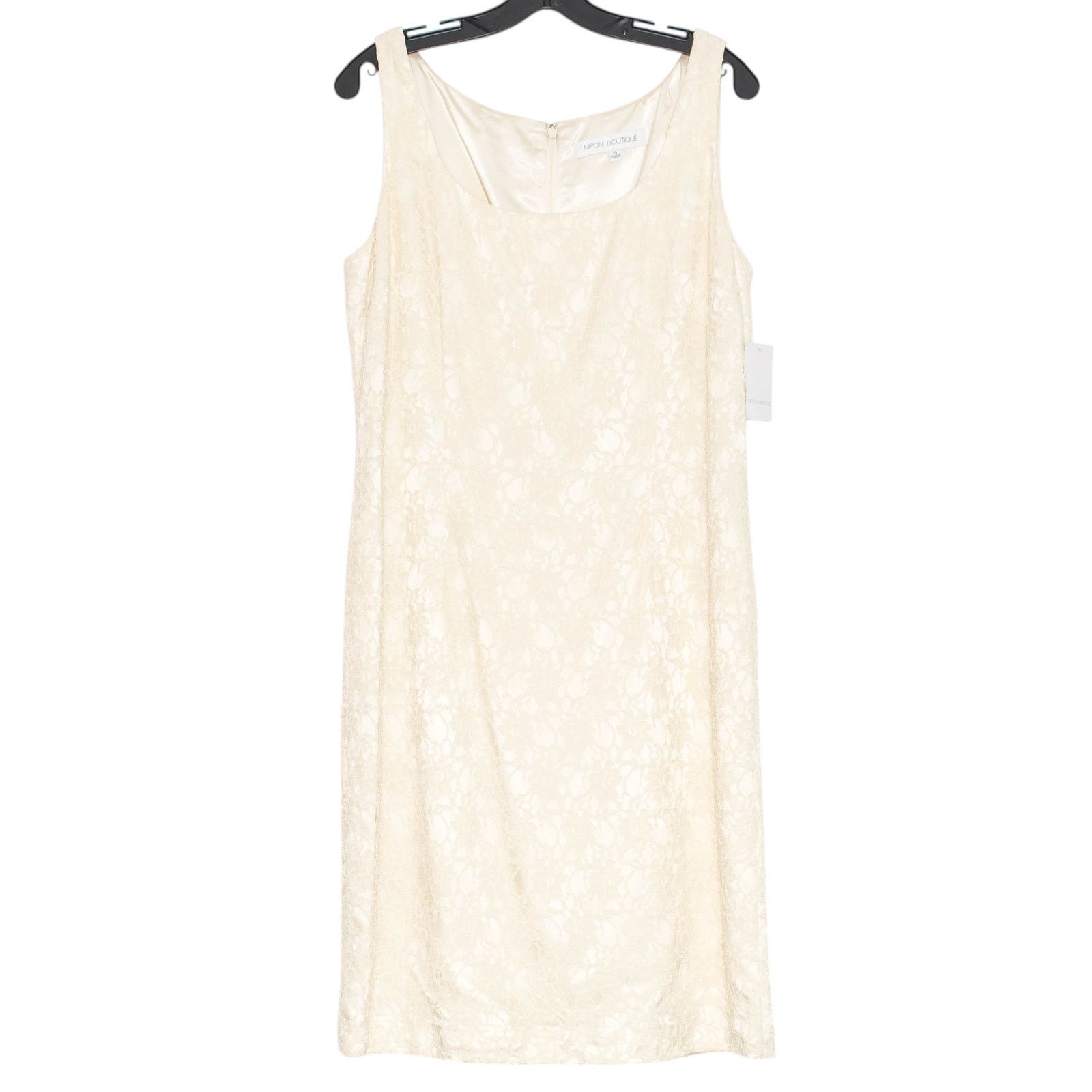 Albert Nipon NWT Nipon Boutique Dress Mother Of The Bride Formal Lace 14 Size XL / US 12-14 / IT 48-50 - 1 Thumbnail