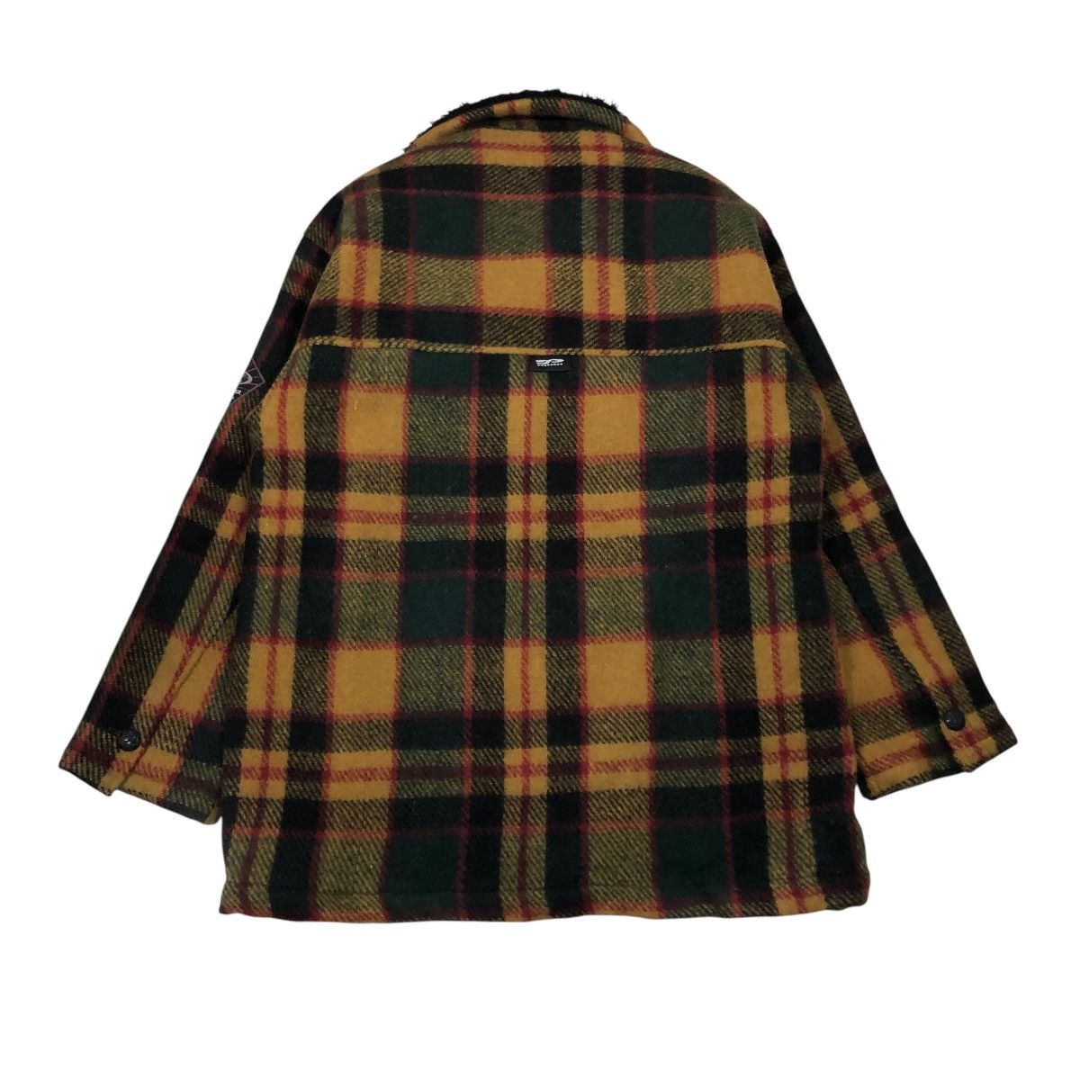 Japanese Brand 🔥VINTAGE WOOL CHORE JACKET PEAKABOO TARTAN ISSEY MIYAKE Size US L / EU 52-54 / 3 - 2 Thumbnail
