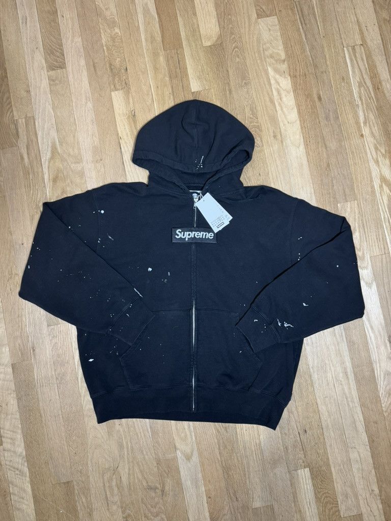 Supreme Supreme state zip up hoodie | Grailed