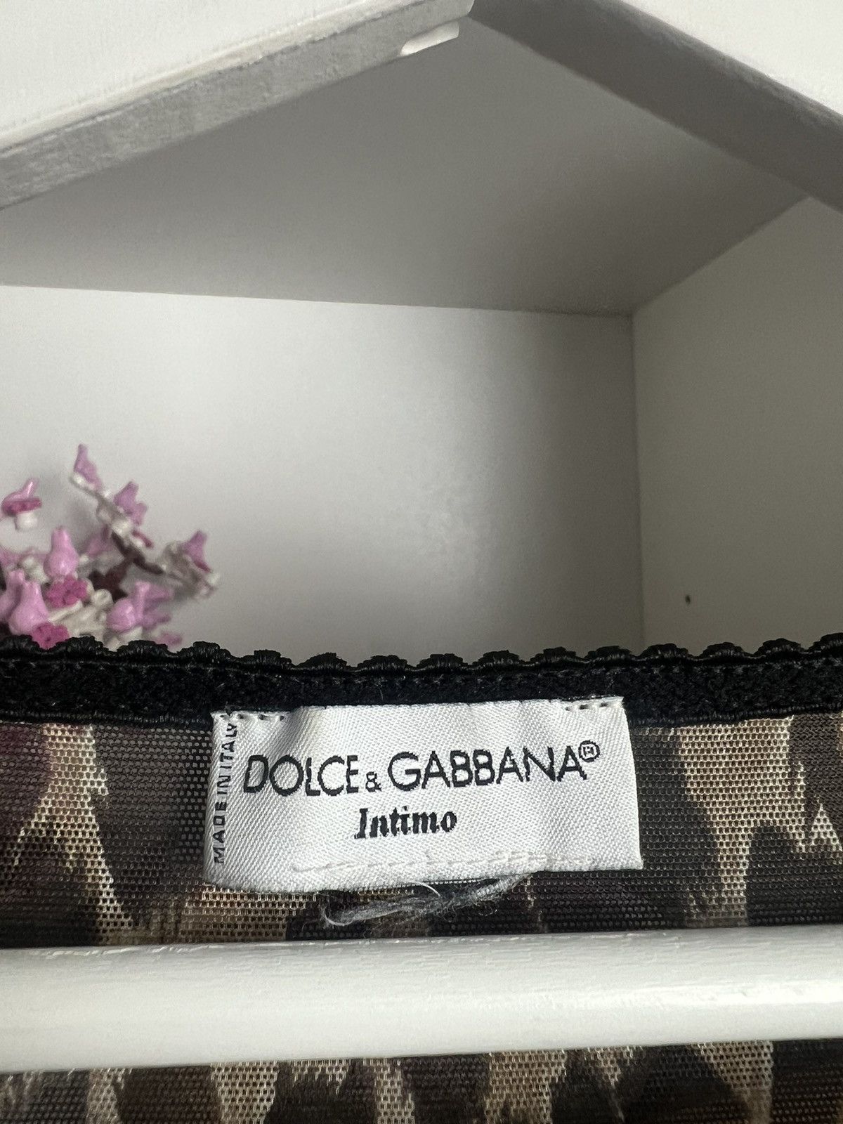 Designer × Dolce & Gabbana Vintage y2k Dolce & Gabbana Leopard print silk sleeveless top Size S / US 4 / IT 40 - 3 Thumbnail