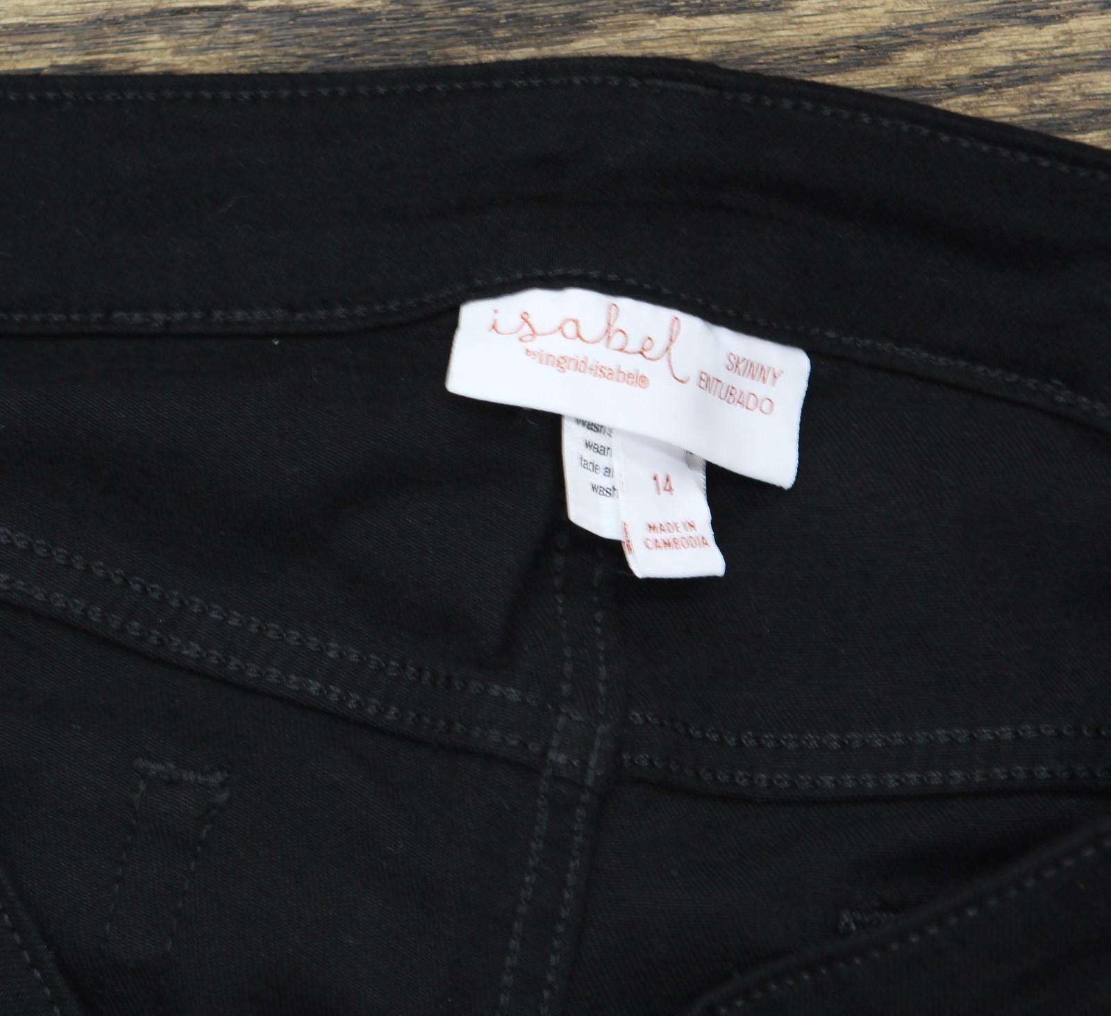 Designer Nwt Isabel Maternity By Ingrid & Isabel Under Pants Black 14 Size 36" / US 14 / IT 50 - 6 Thumbnail