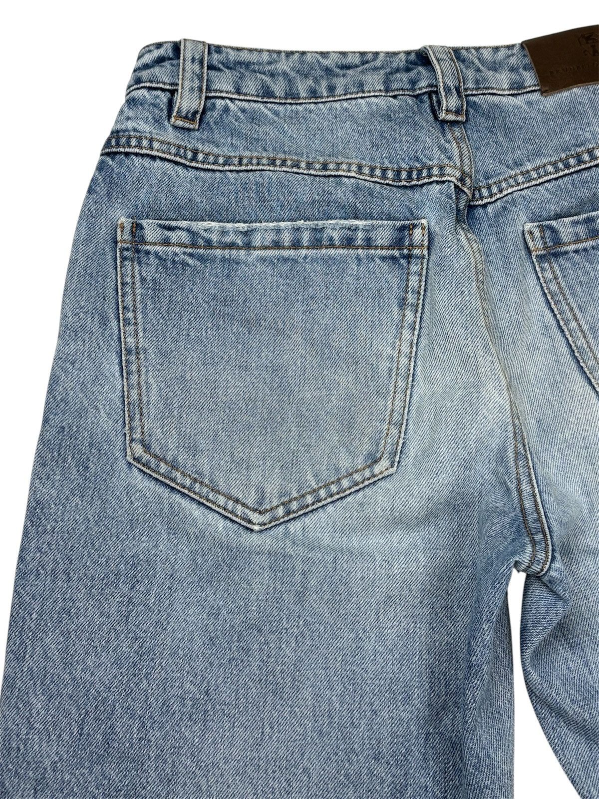 Brunello Cucinelli BRUNELLO CUCINELLI WOMEN STRAIGHT LEG DISTRESSED JEANS IT 38 Size 26" / US 2 / IT 38 - 10 Thumbnail