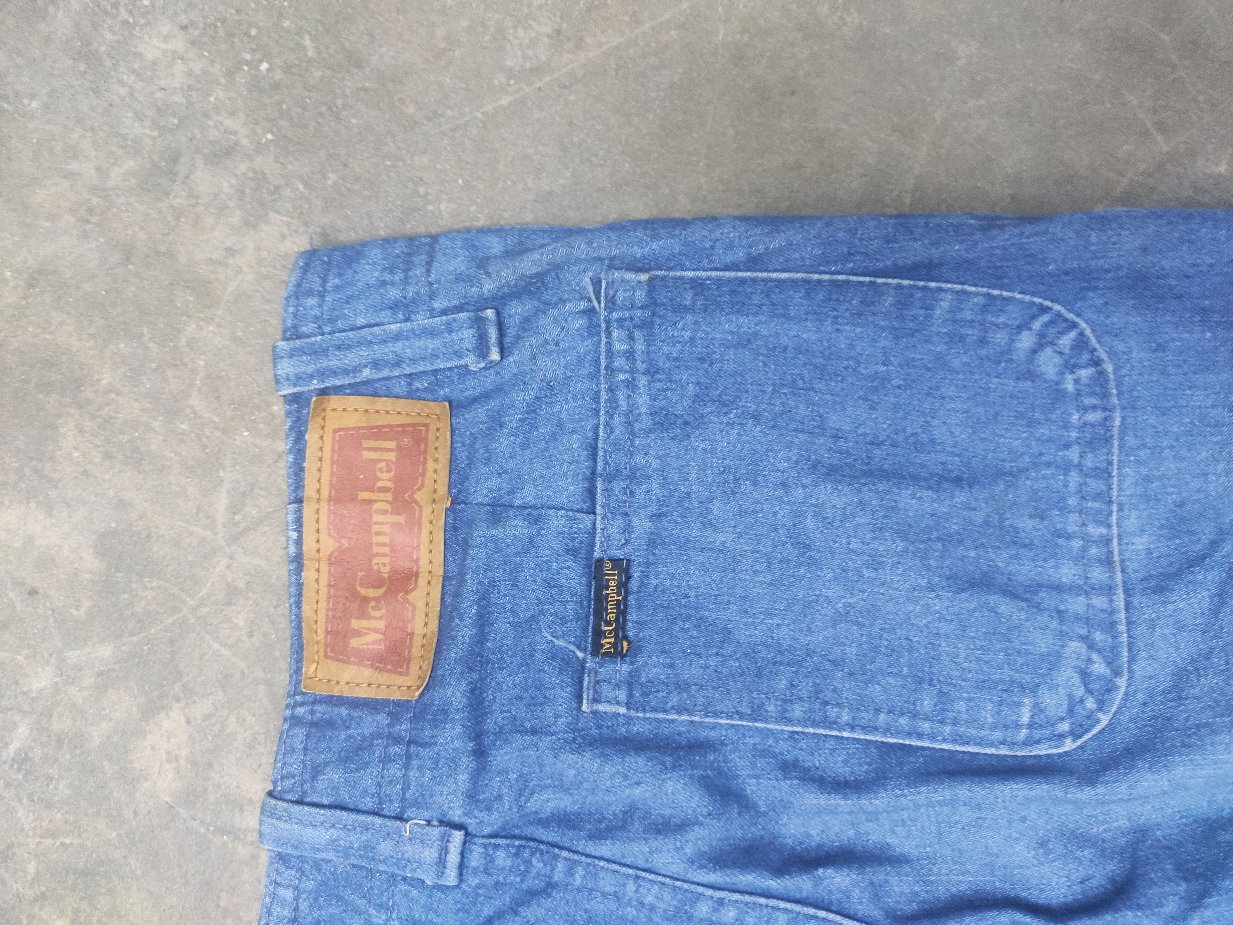 If Six Was Nine Vintage 70s Vintage Mc Campbell jeans flared jeans design Size US 27 - 7 Thumbnail