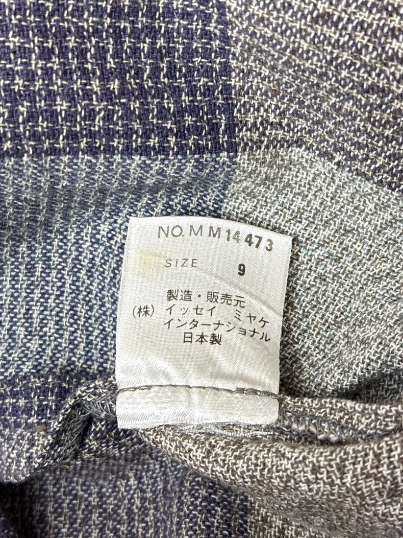 Issey Miyake Issey Miyake size:9 Pure cotton checked buttoned shirt Size US XXS / EU 40 - 5 Thumbnail